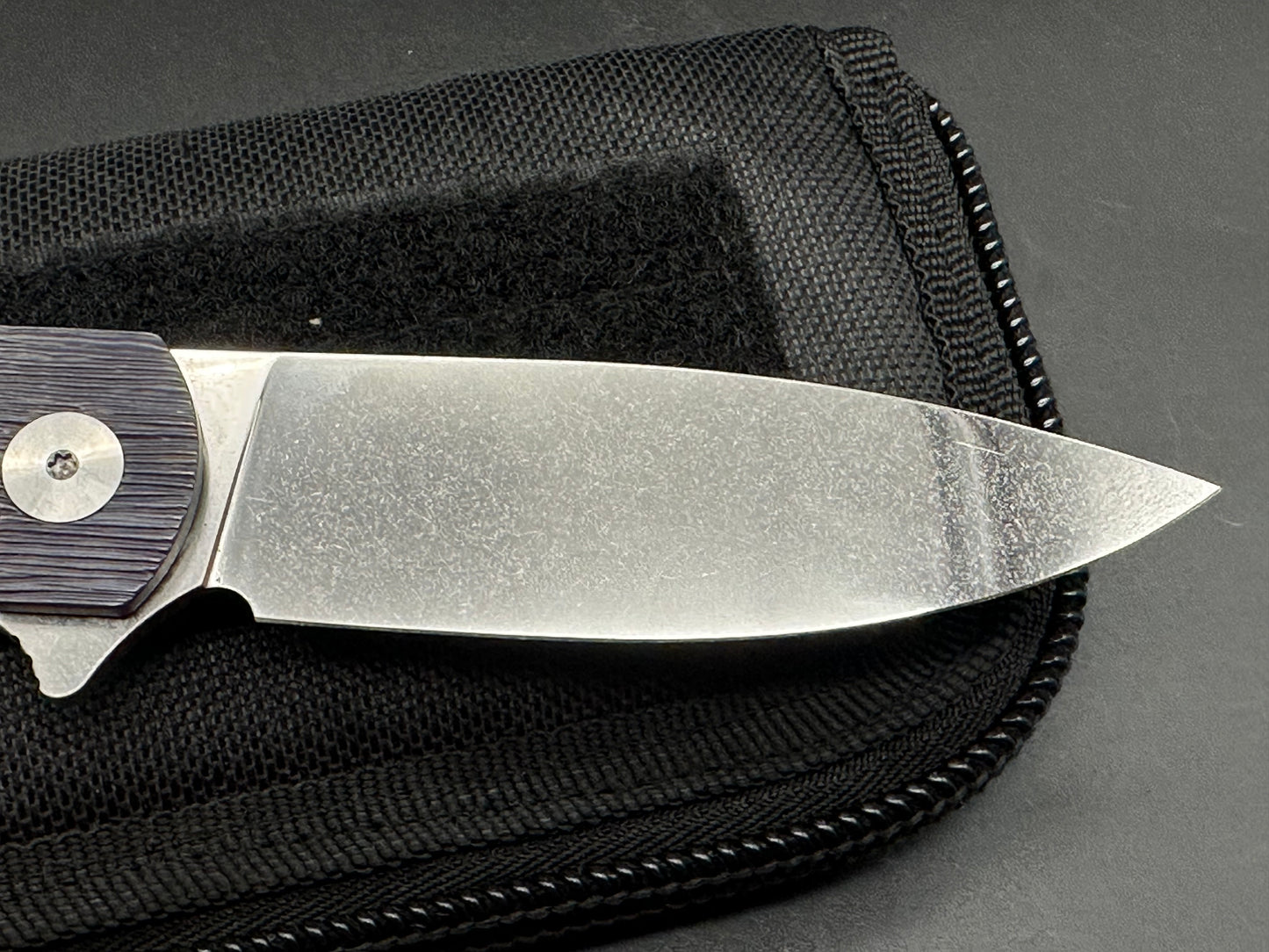 Monterey Bay Laconico knife XLC titanium integral handle w/M390 3.75 blade