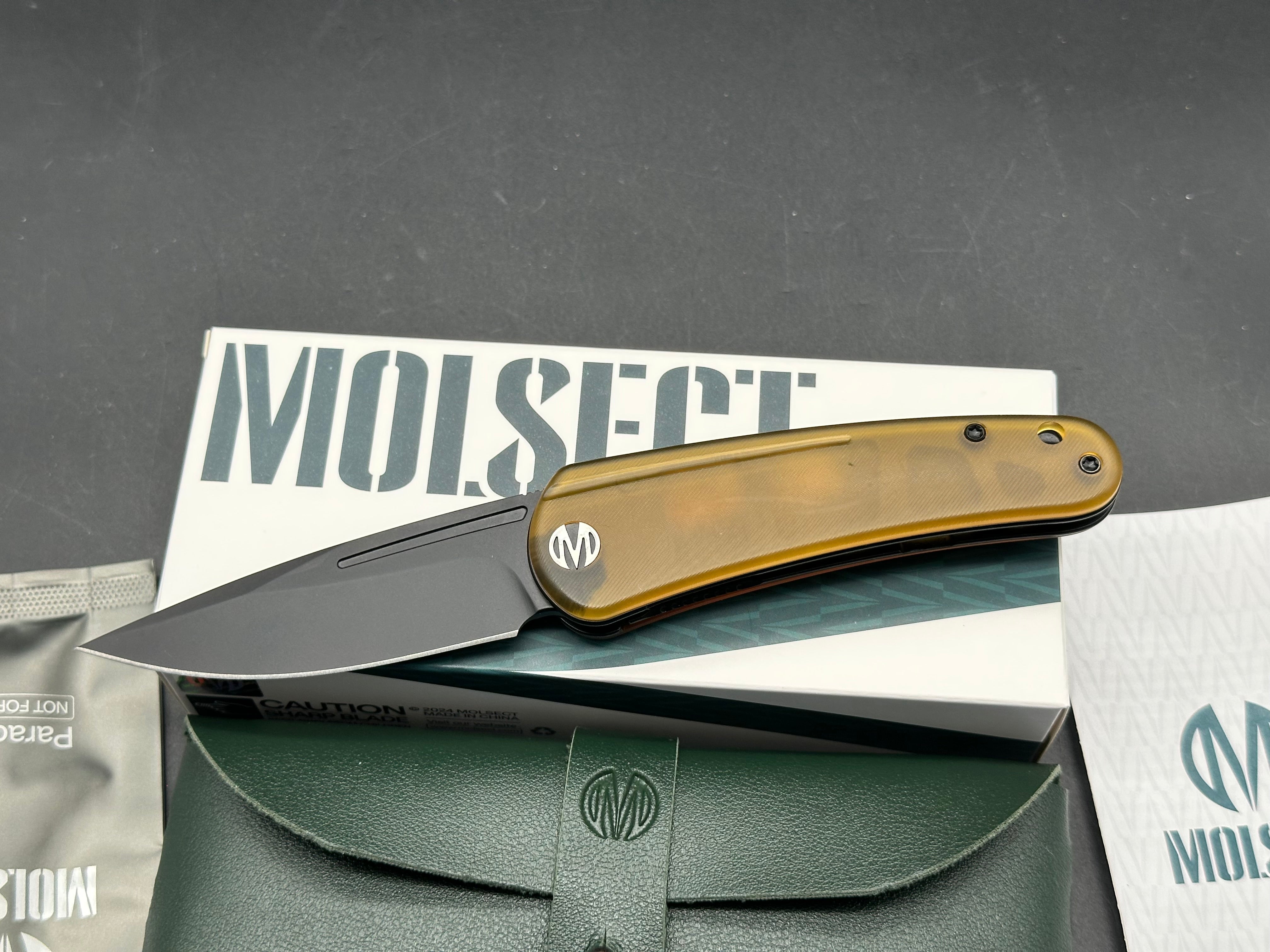 Molsect Orbit Ultem handles 14C28N black blade