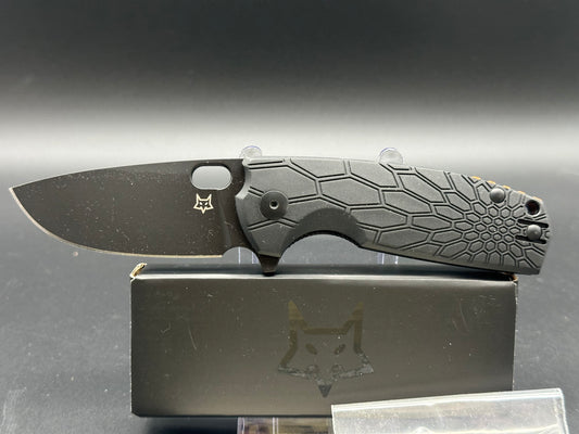 Fox Knives Vox Core Liner Lock Knife Black FRN (3.15" Black) FX-604 B