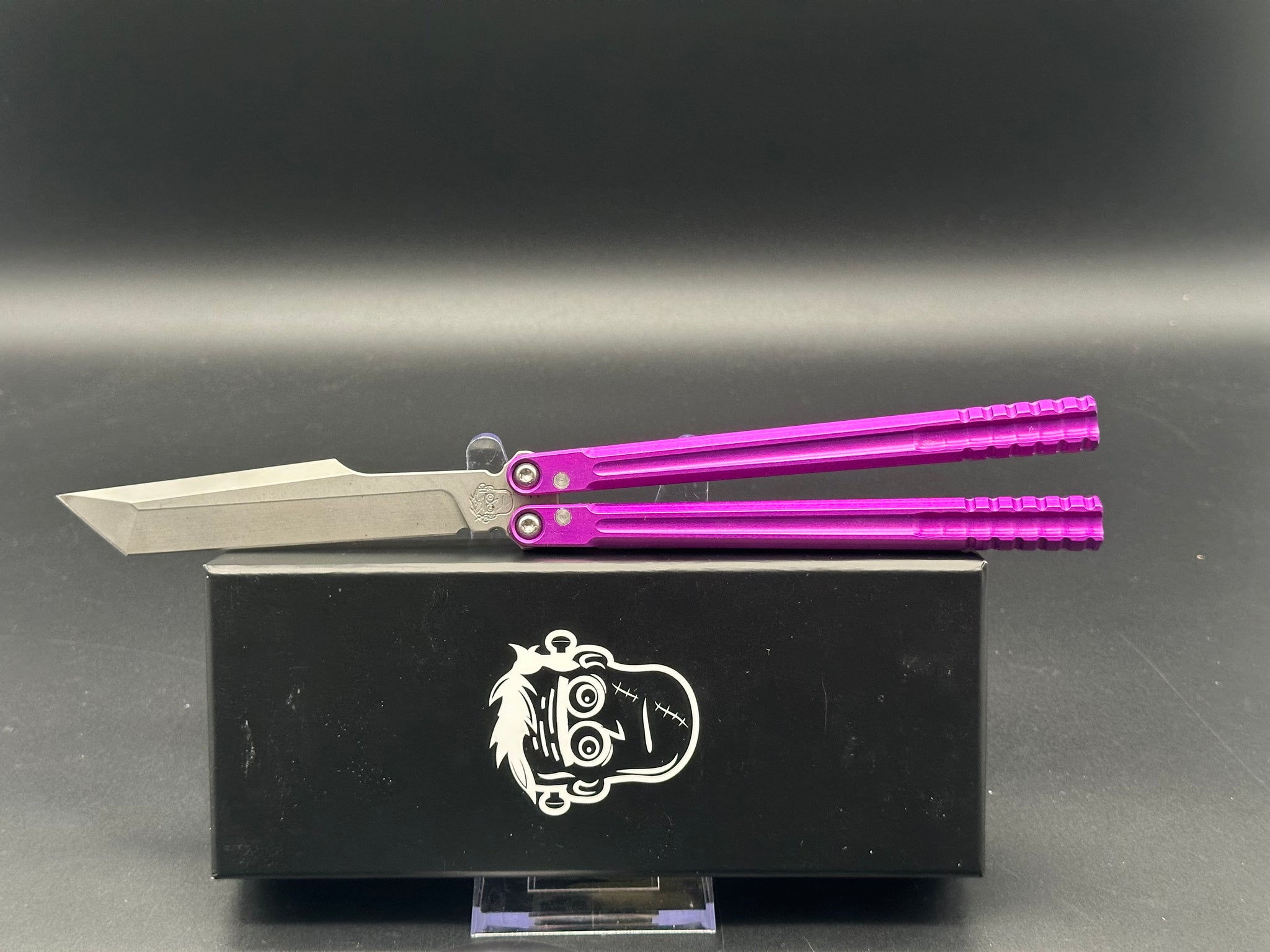 Franken Forge Blades - Galvanis/Purple Milled 7071 Aluminum Channeled