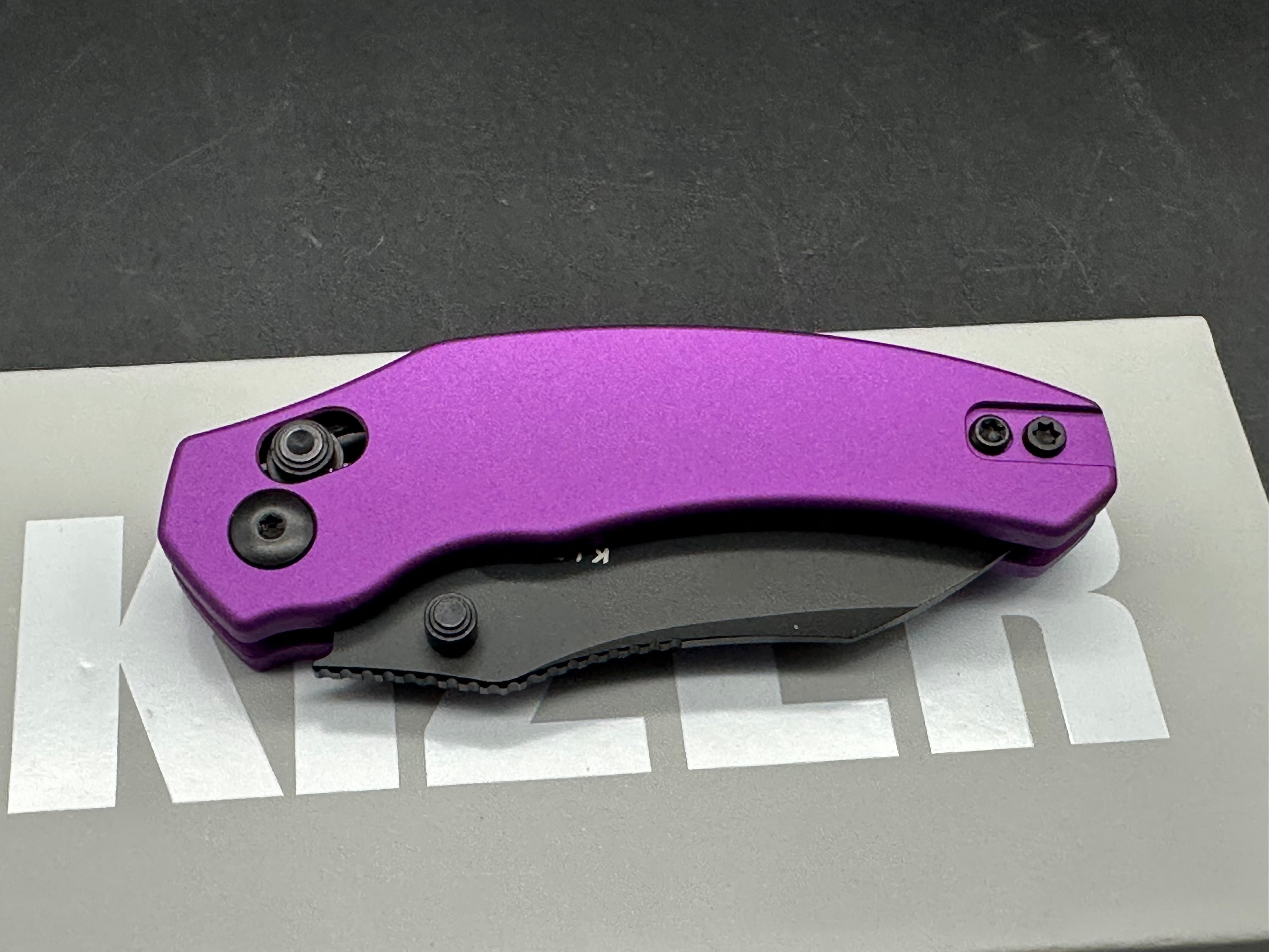 KIZER MINI BULLDOG | NITRO-V  PURPLE ALUMINUM