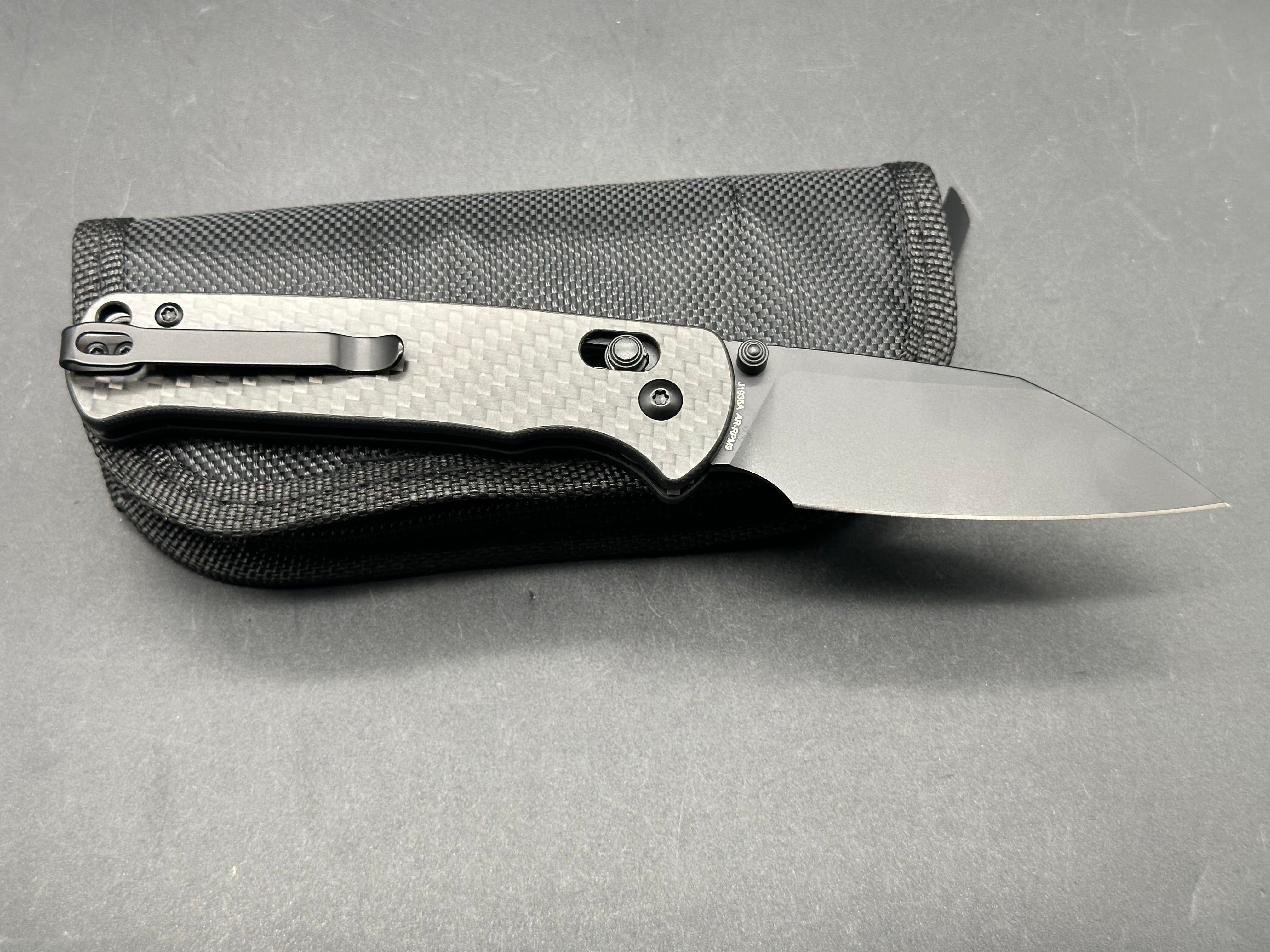 CJRB Hectare-Alt J1935A AR-RPM9 Steel Blade Carbon Fiber Handle