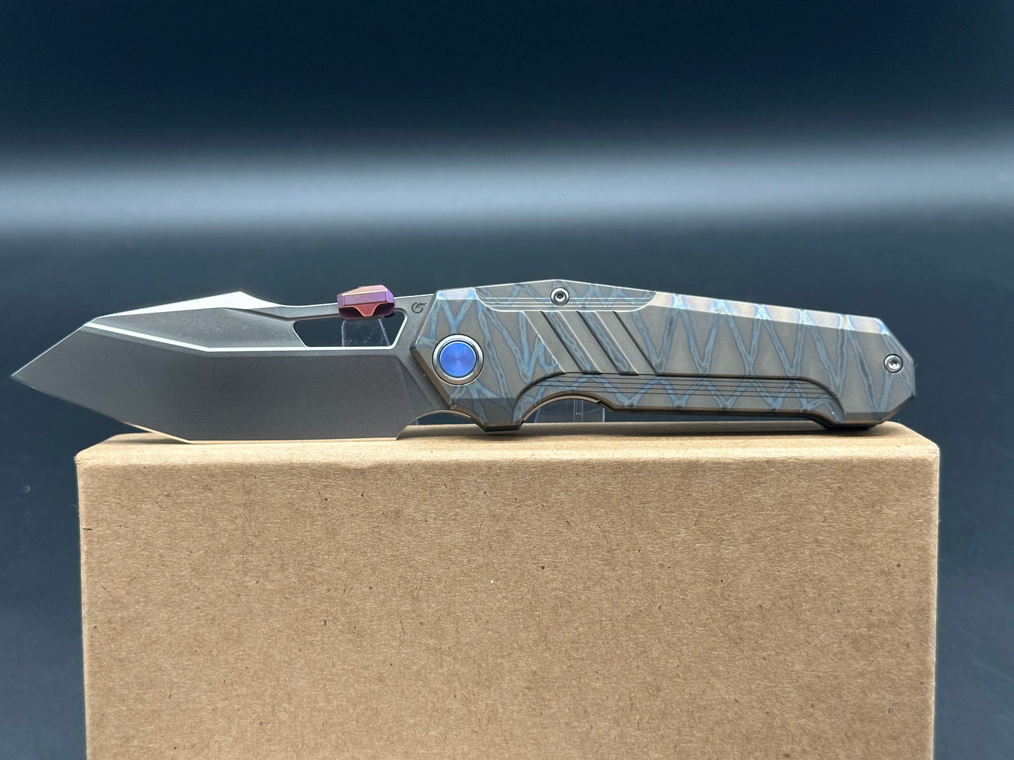 FENGYELIN - Flame Shield/Flamed-Milled Ti Frame + Custom Ano Accents