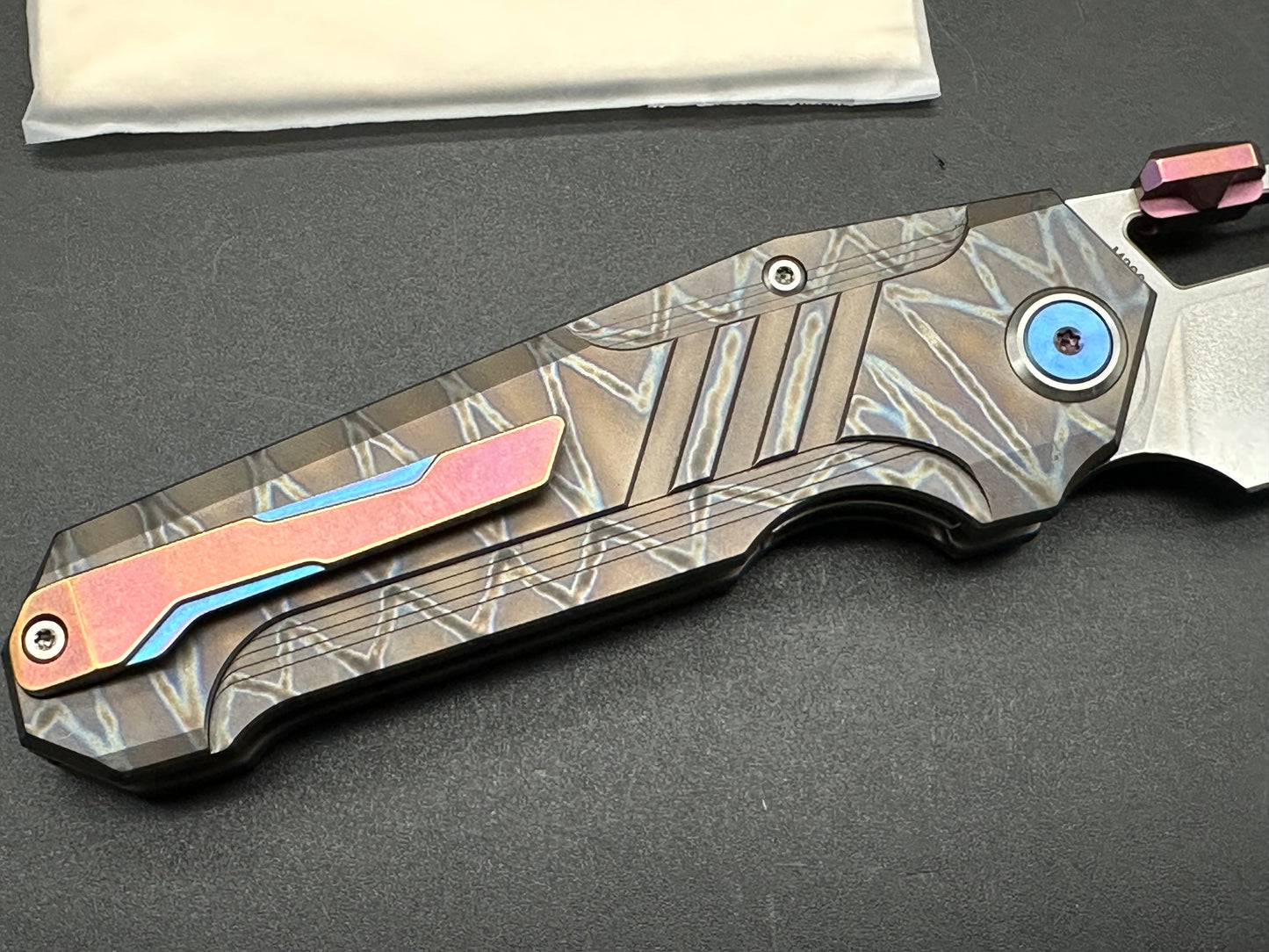 FENGYELIN - Flame Shield/Flamed-Milled Ti Frame + Custom Ano Accents