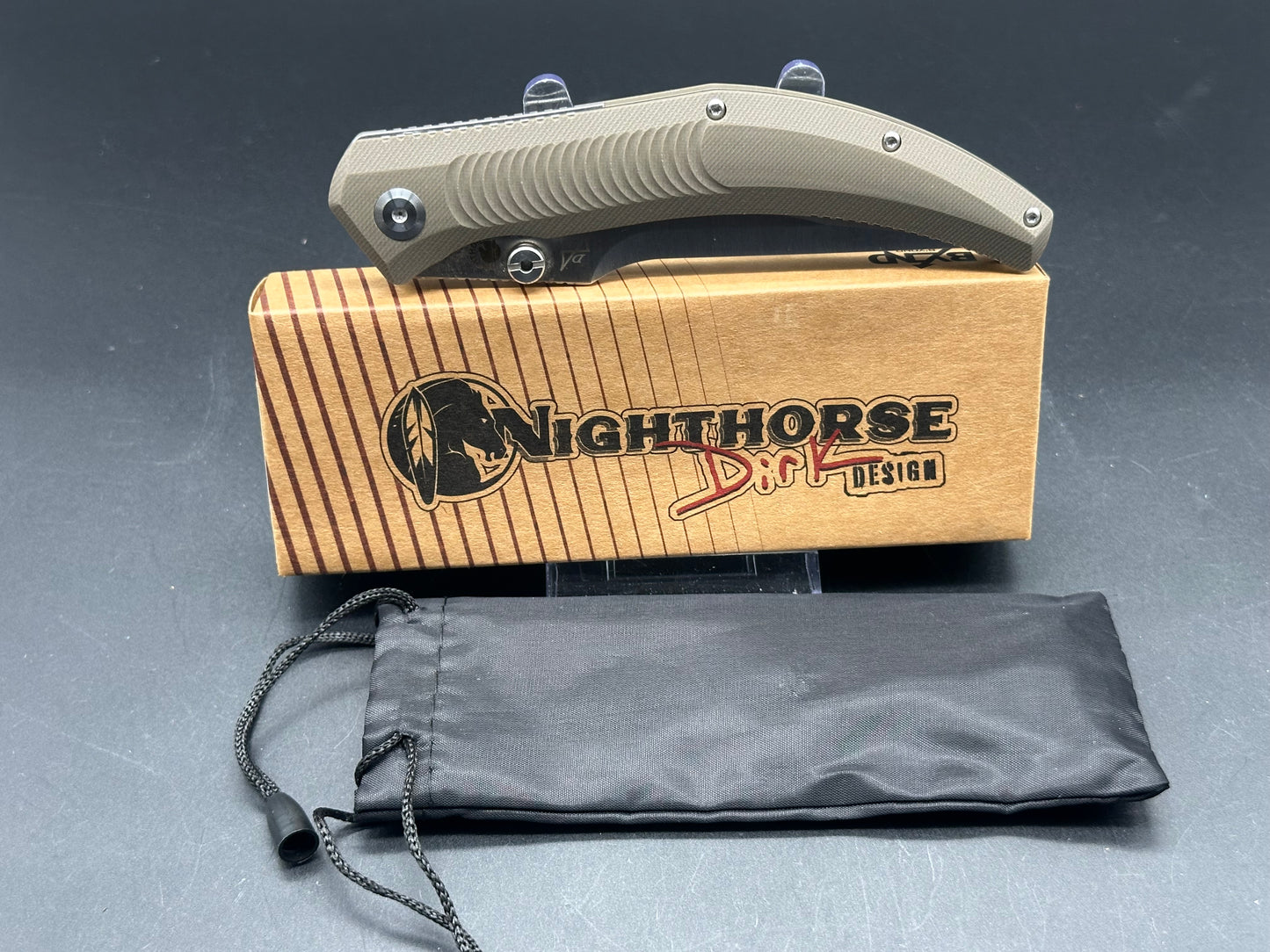 B’yond EDC NightHorse tan G10