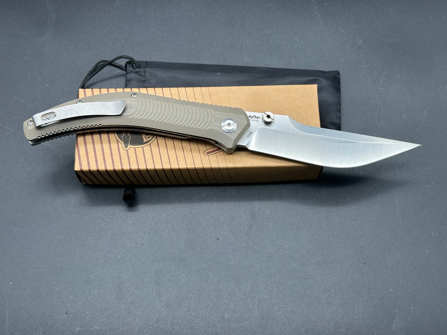 B’yond EDC NightHorse tan G10