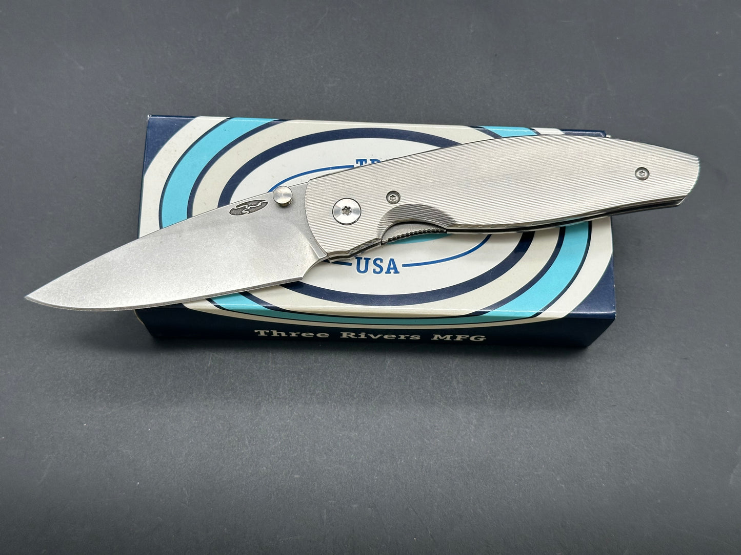 TRM Atom titanium handles w/20CV blade