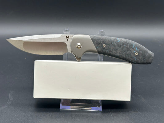 Varga knives VBR titanium/CF handle w/M390 blade