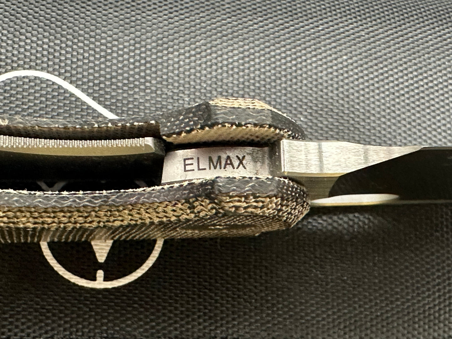 Urban edc supply f5.5 black micarta w/ elmax blade