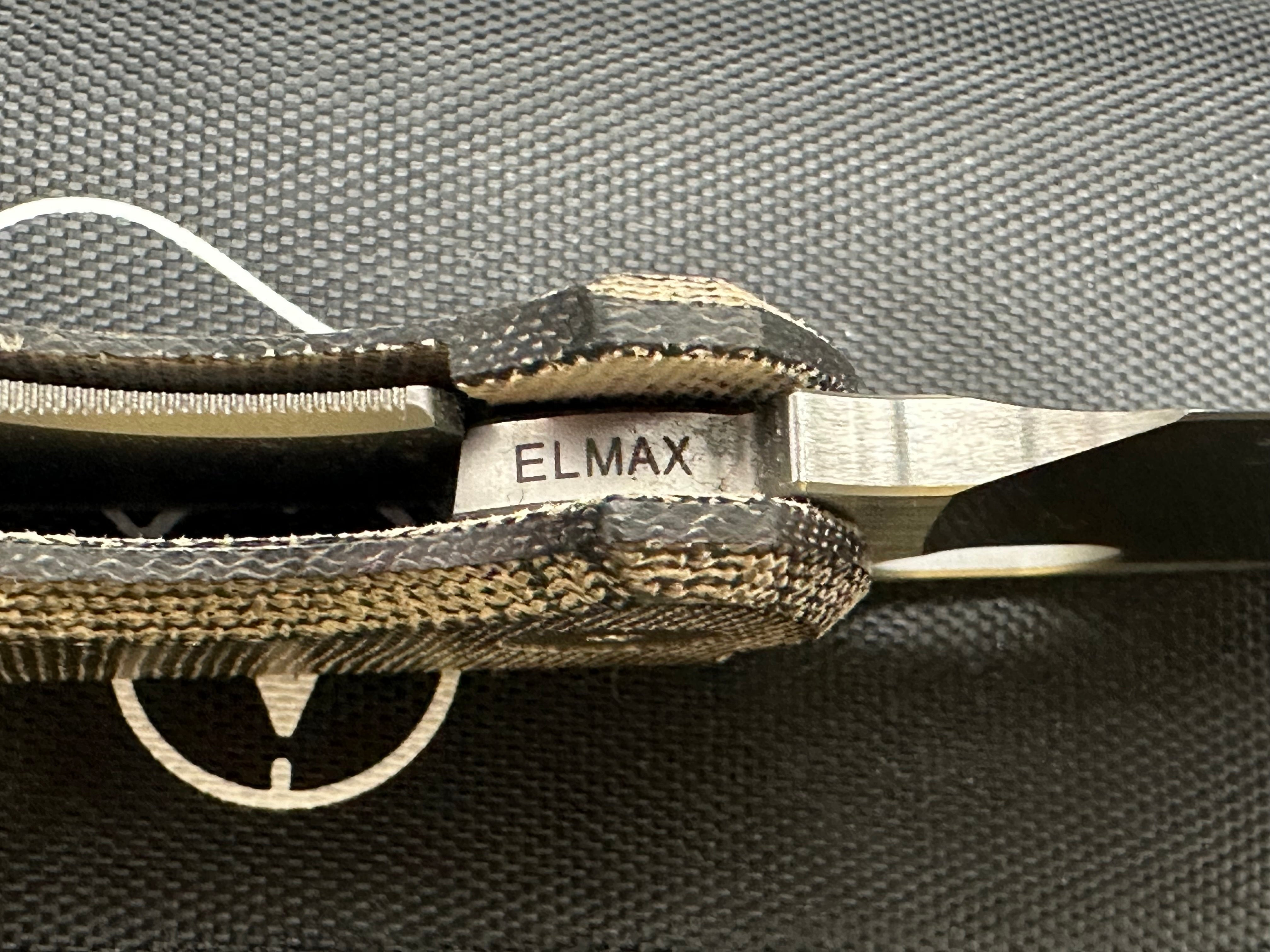 Urban edc supply f5.5 black micarta w/ elmax blade