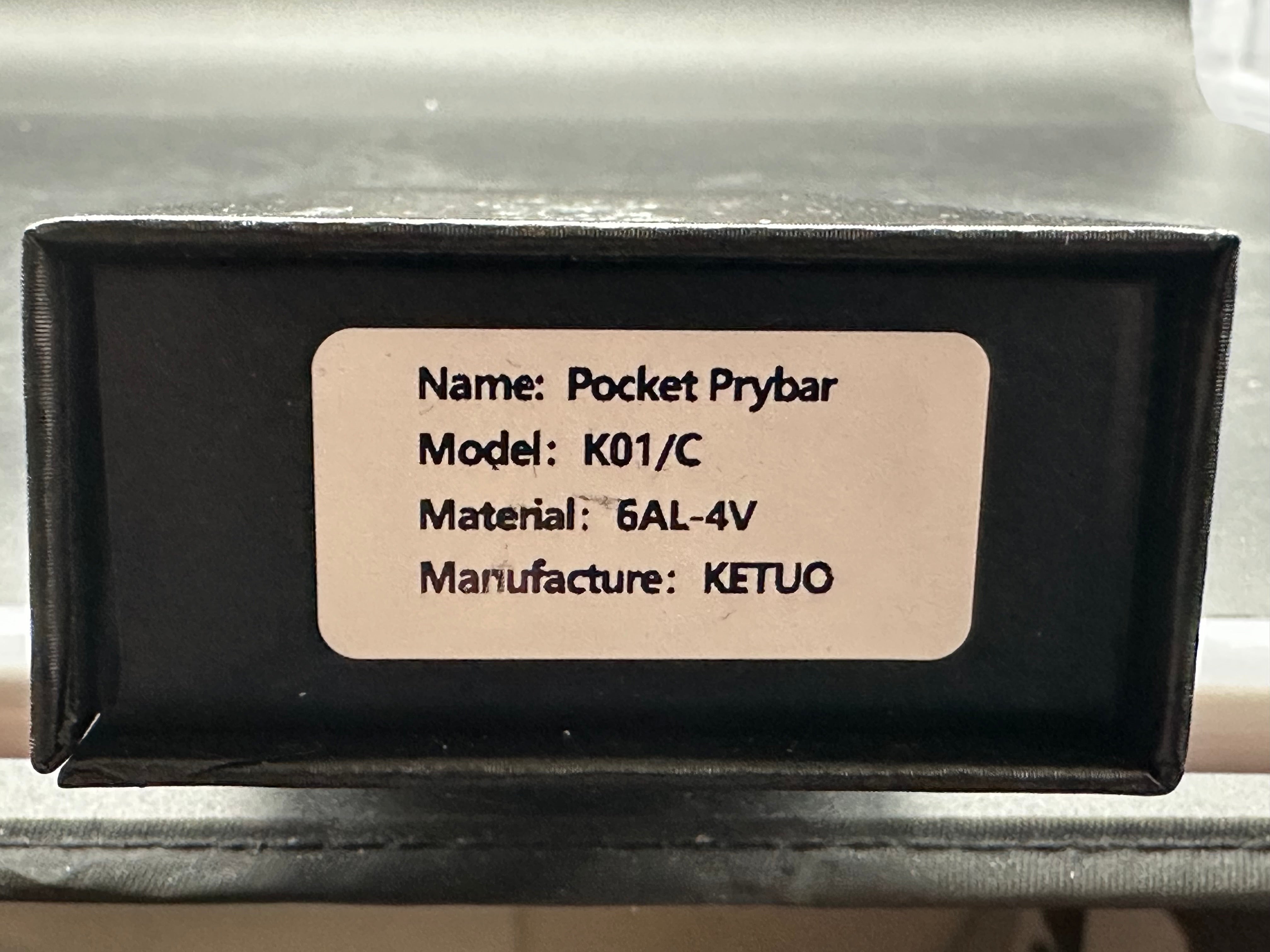 Ketuo - Pocket Prybar - K01