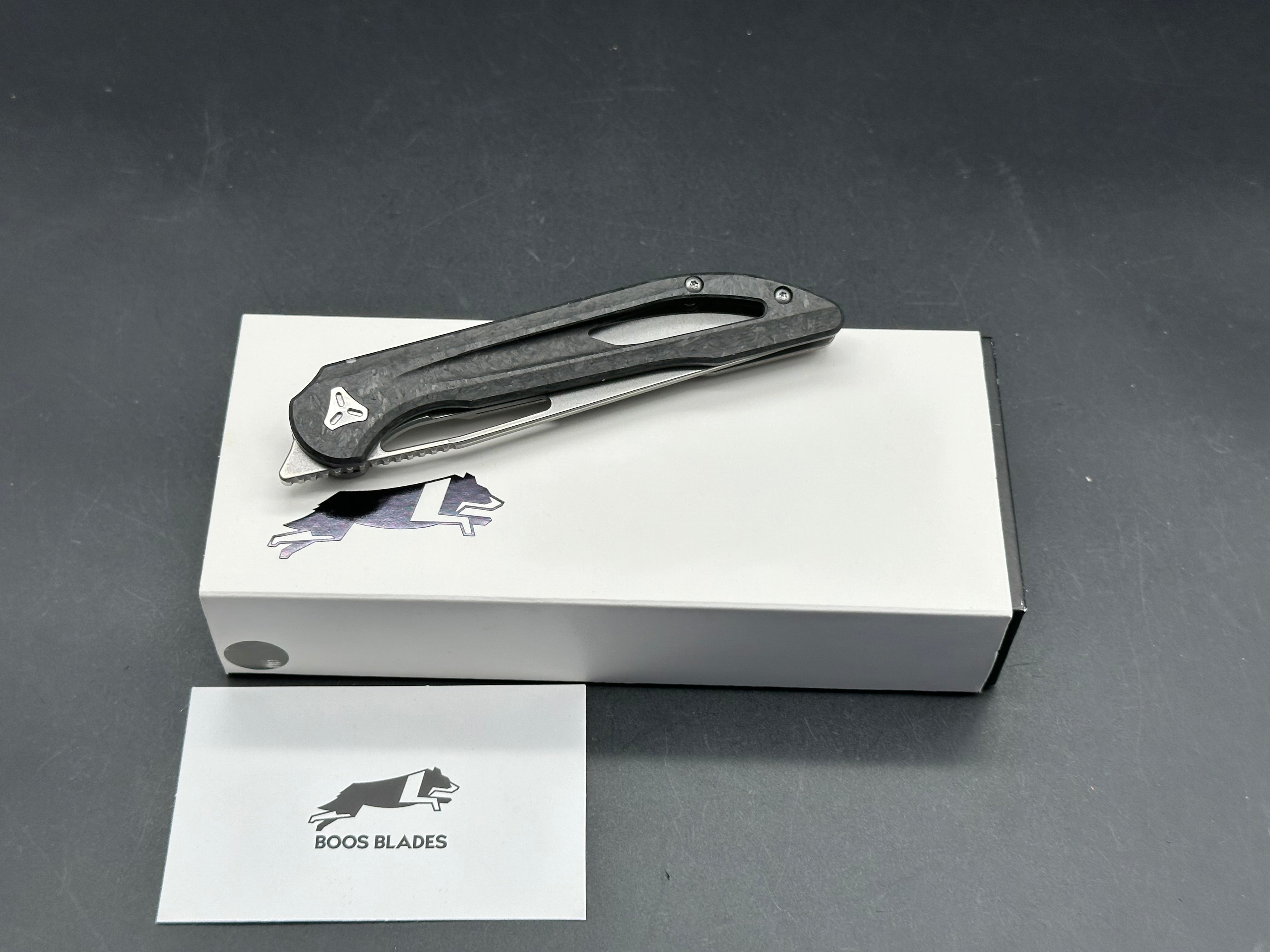 Boos Blades Smoke v2.0 M390 / Shred CF