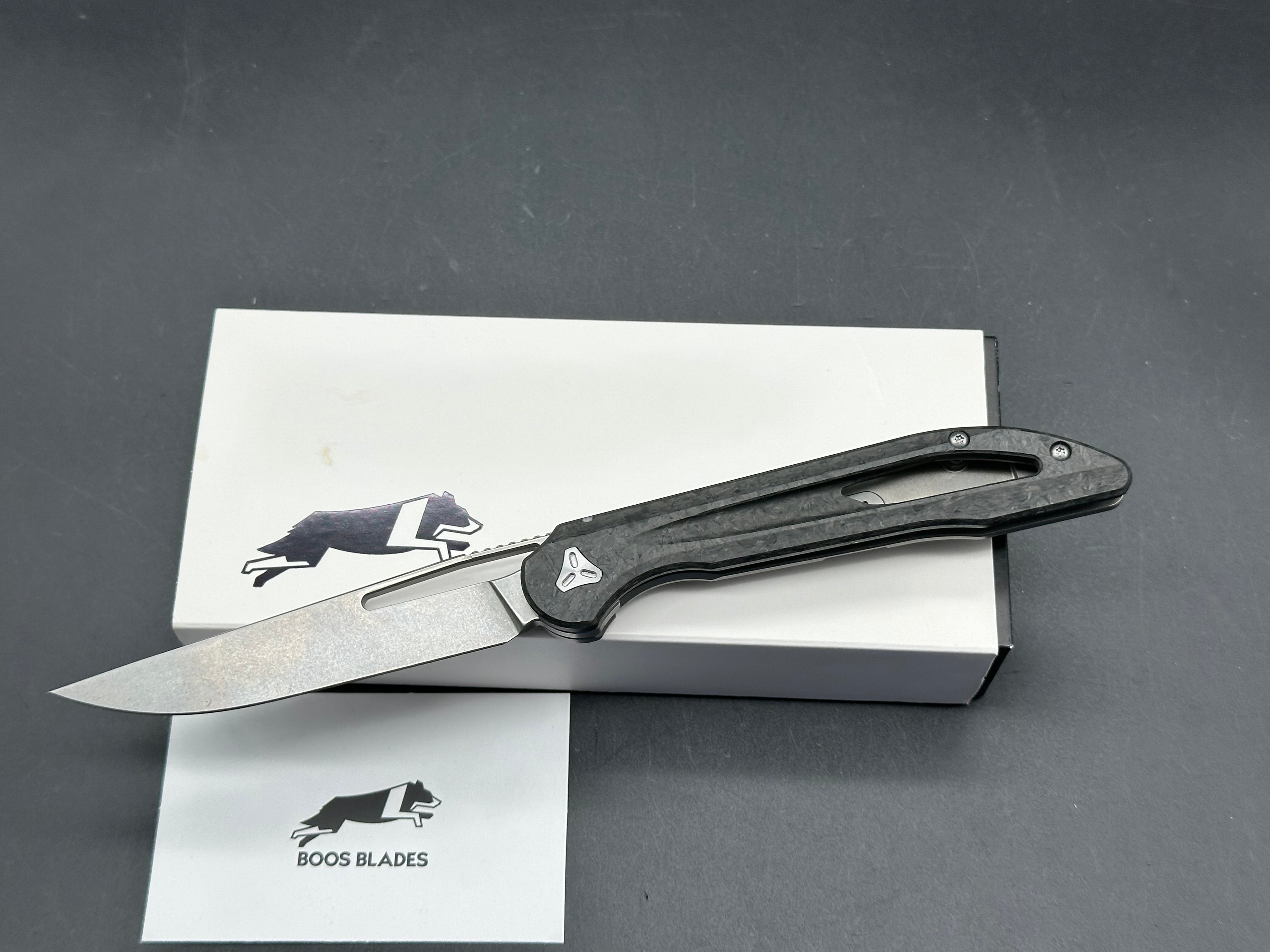 Boos Blades Smoke v2.0 M390 / Shred CF