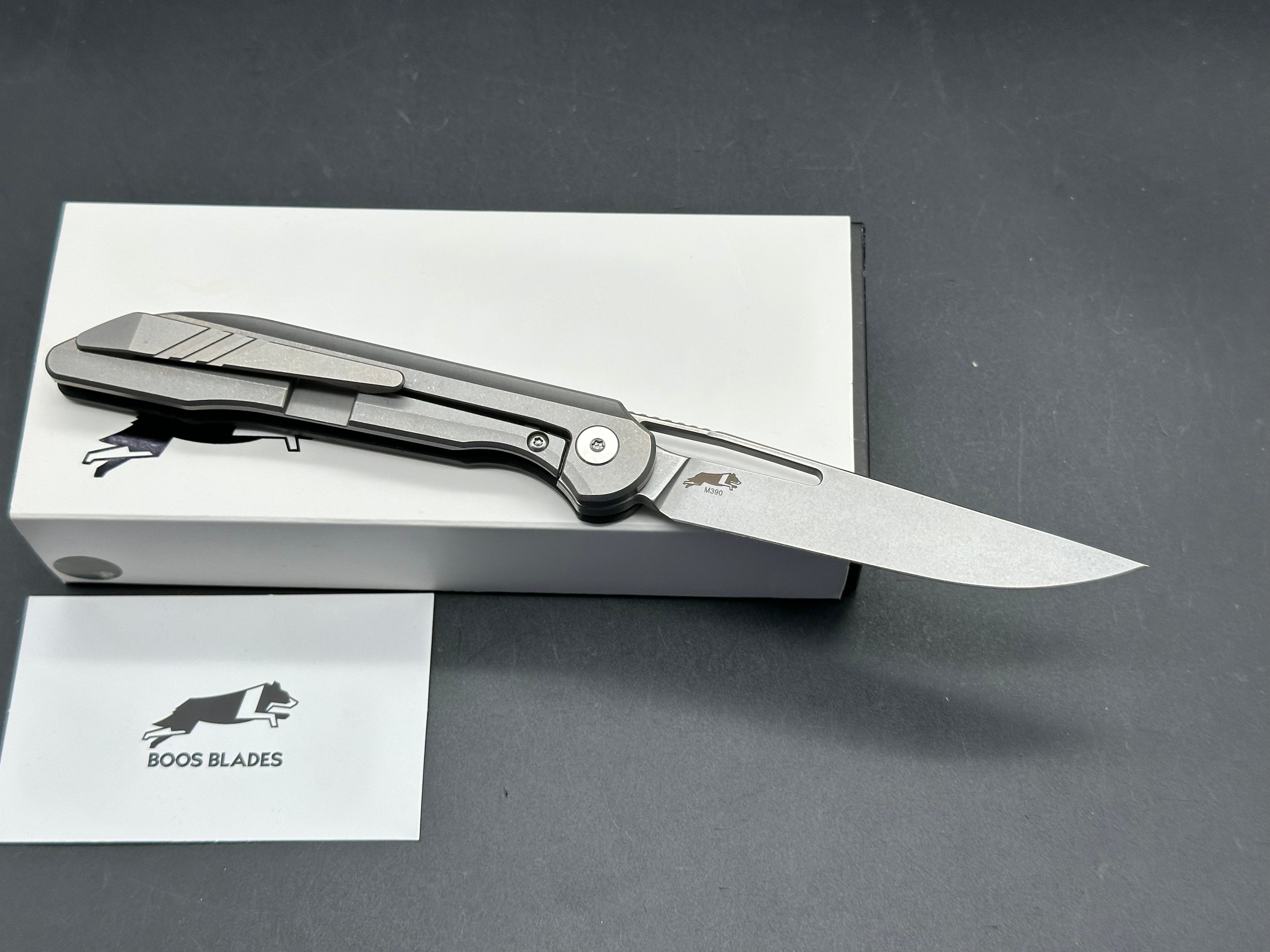 Boos Blades Smoke v2.0 M390 / Shred CF