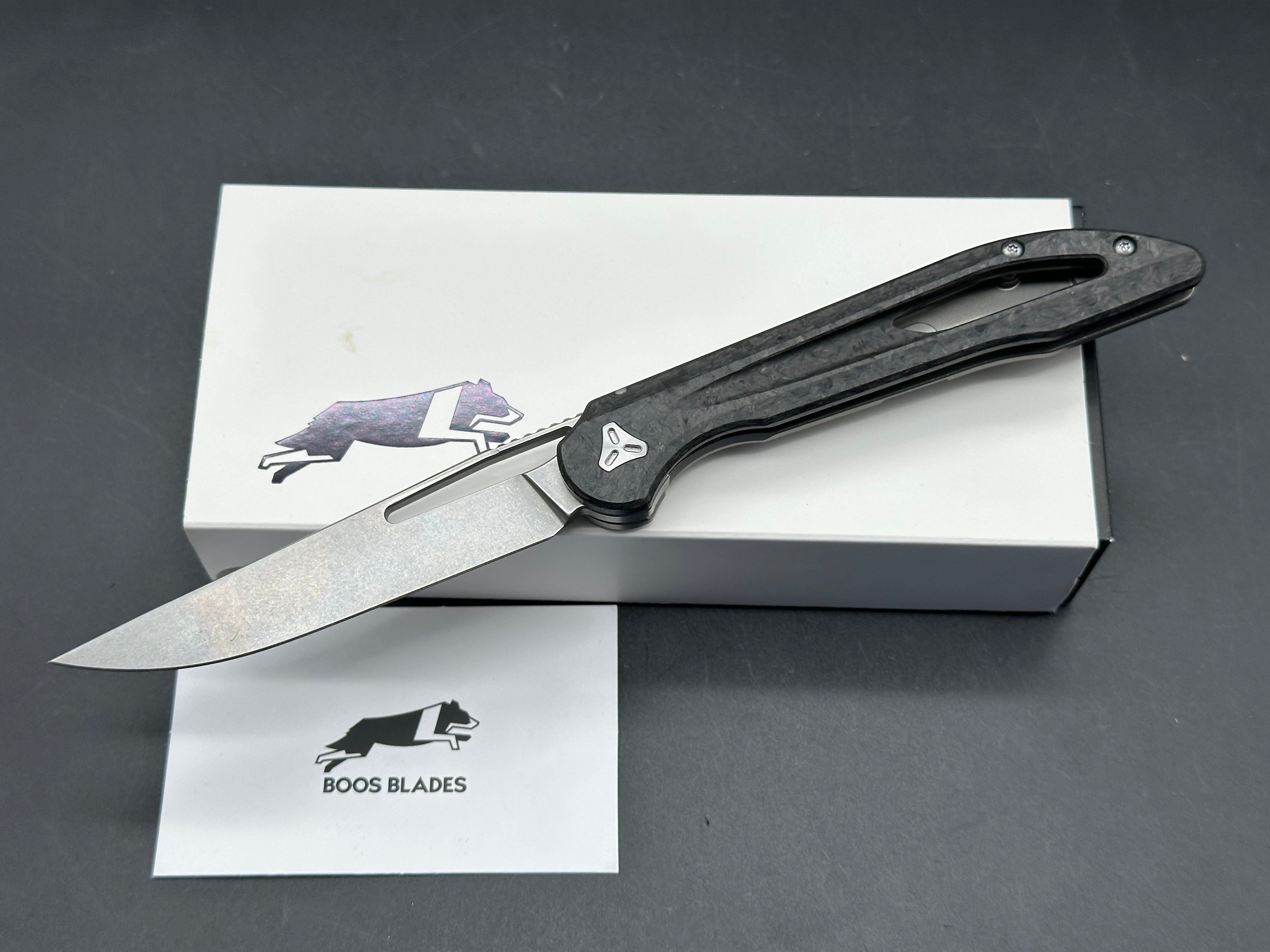 Boos Blades Smoke v2.0 M390 / Shred CF