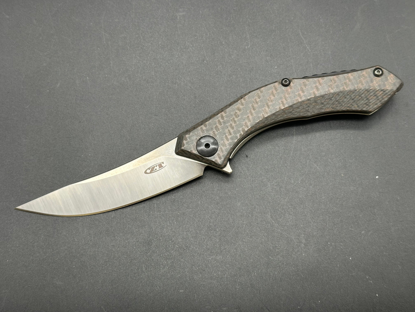 Zero Tolerance Sinkevich 0460CF Flipper Knife Carbon Fiber