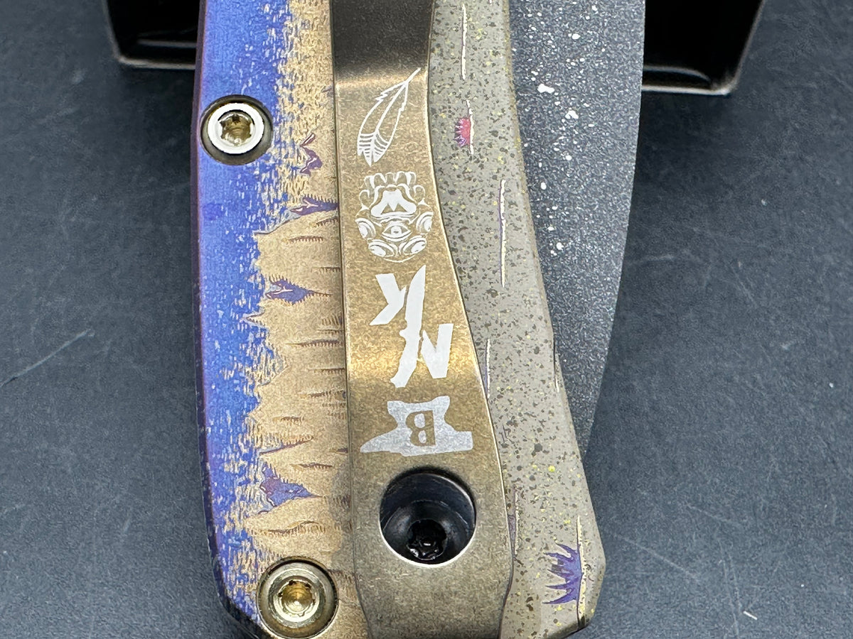 Buck 791 Bones on the Range x by Colorfulfilth Blade show 2026 Exlusive with Signed Lithograph