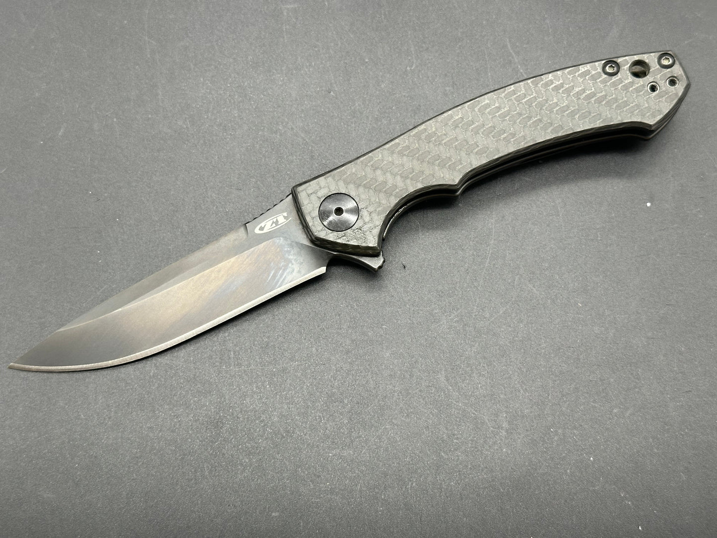 Zero Tolerance Sinkevich 0450CF Flipper Knife Carbon Fiber