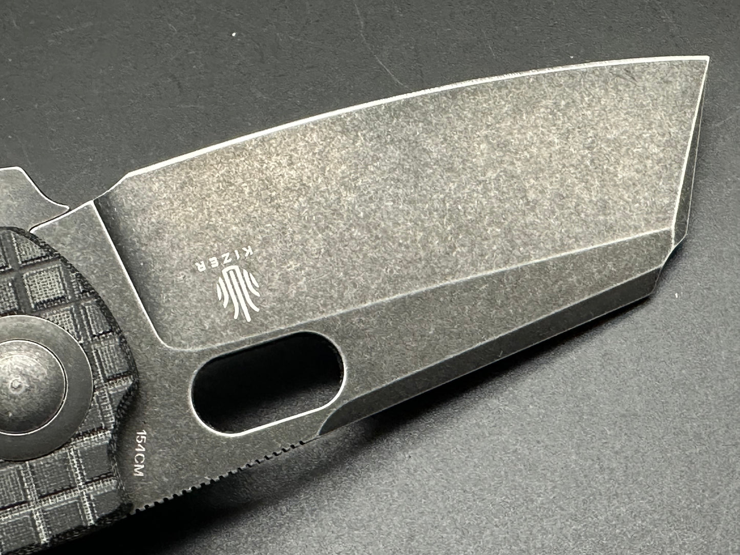 Kizer Sheepdog Reylight LTD Edition Frag Micarta