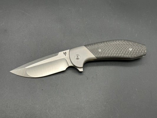 Varga VBR MkII 3.5" M390 Blade with Titanium & Carbon Fiber Handle