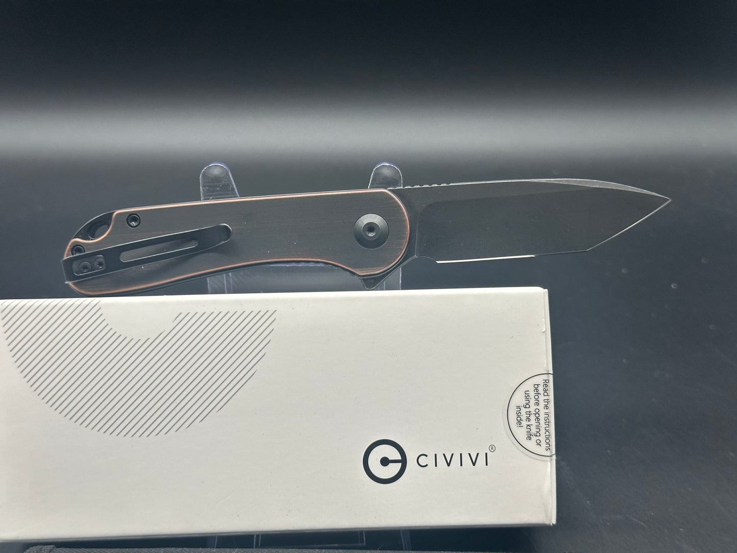 CIvIvI Elementum Black hand Rubbed copper