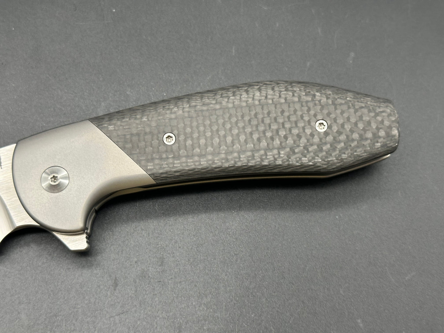 Varga VBR MkII 3.5" M390 Blade with Titanium & Carbon Fiber Handle