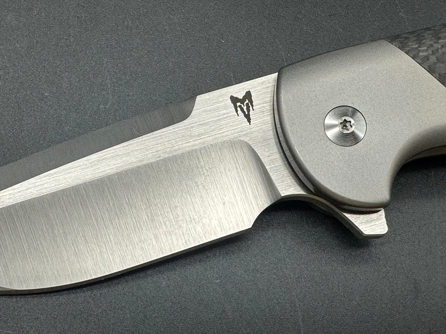 Varga VBR MkII 3.5" M390 Blade with Titanium & Carbon Fiber Handle