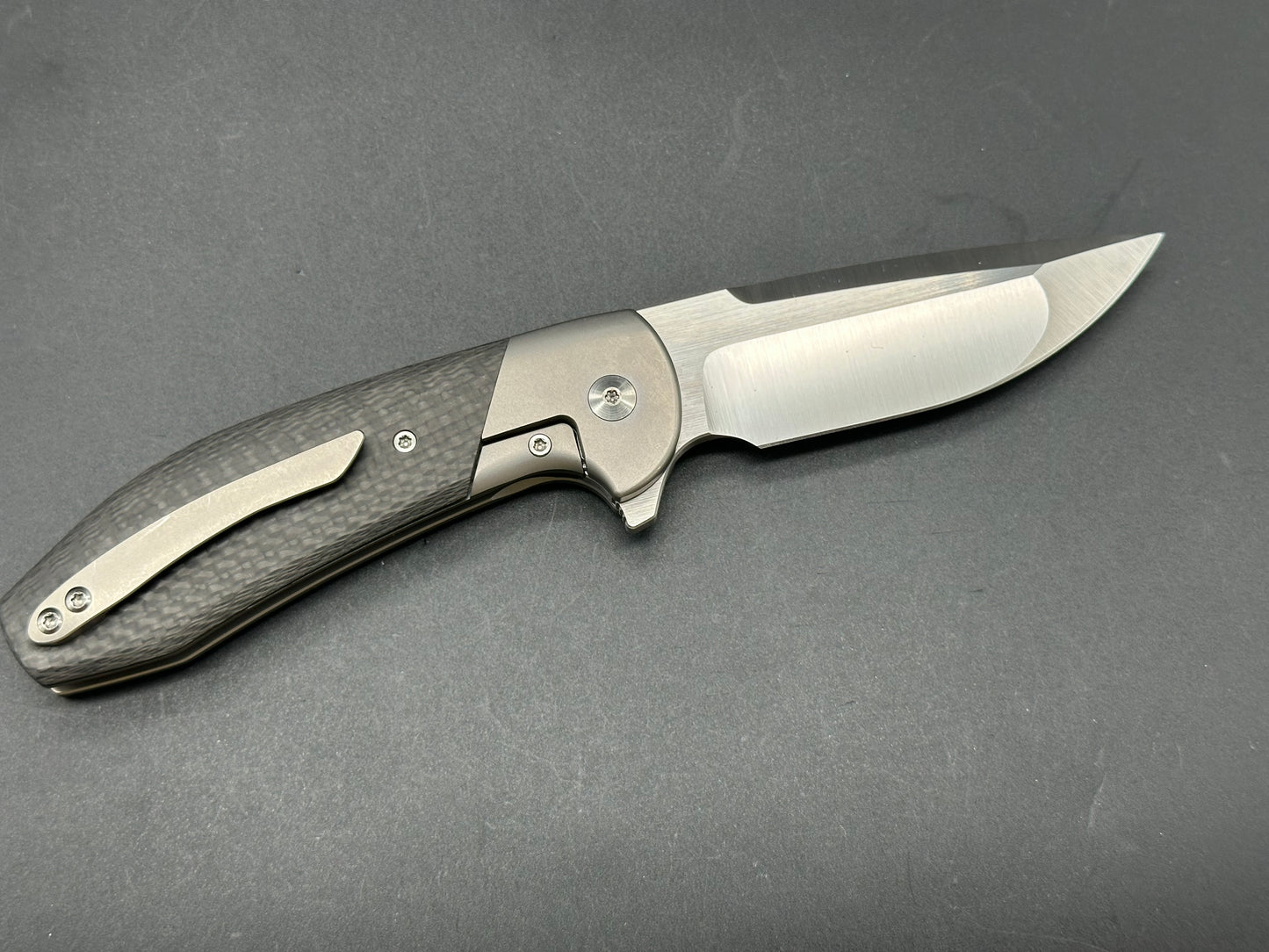 Varga VBR MkII 3.5" M390 Blade with Titanium & Carbon Fiber Handle