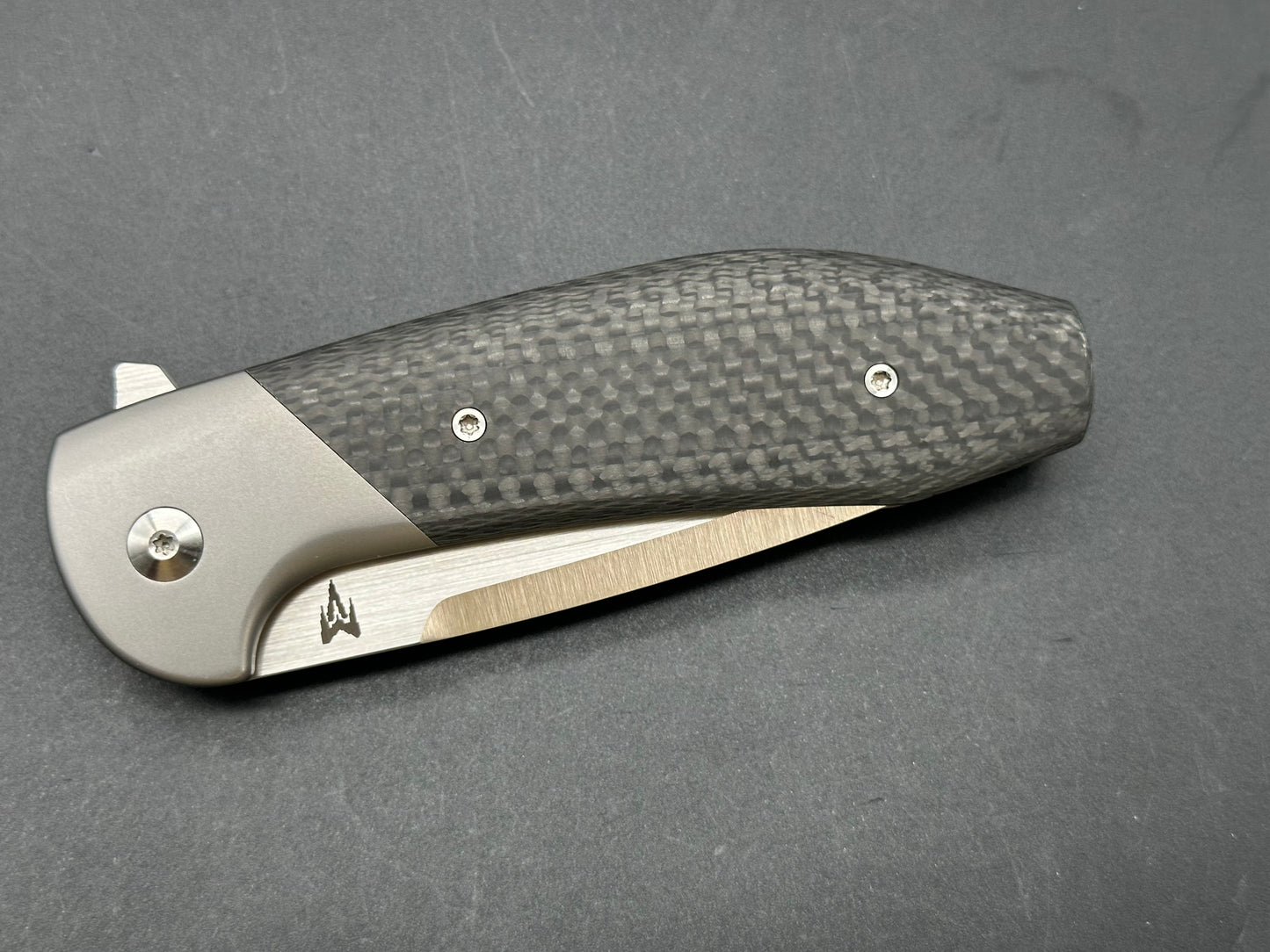 Varga VBR MkII 3.5" M390 Blade with Titanium & Carbon Fiber Handle