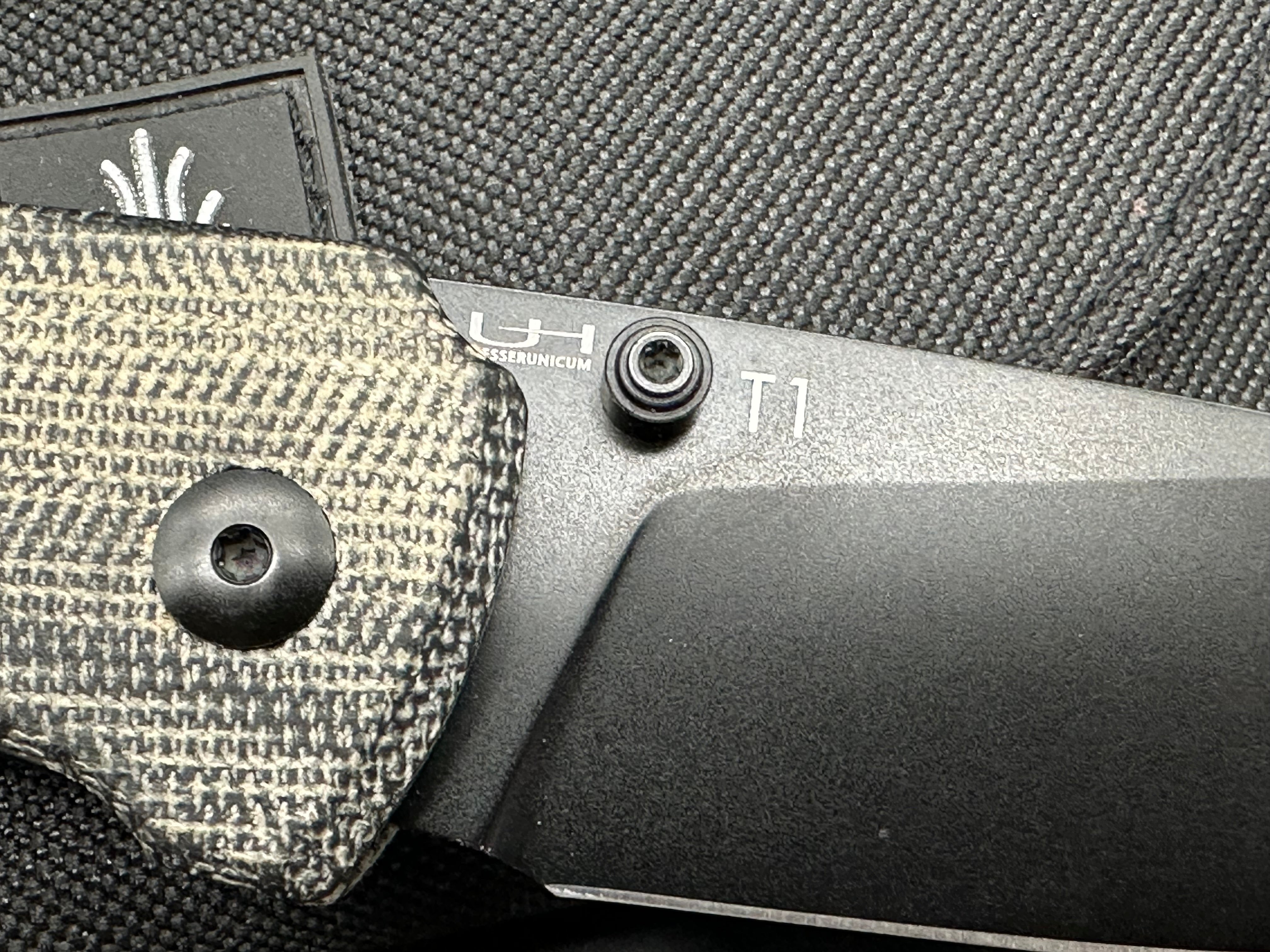 Kizer Hennicke T1 Frame Lock Knife Green Micarta (3.2" Stonewash)