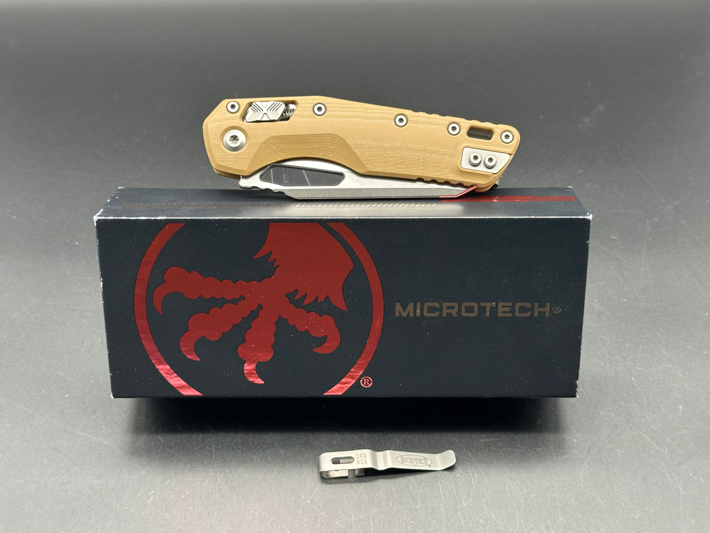 Microtech MSI M390MK Tan G10