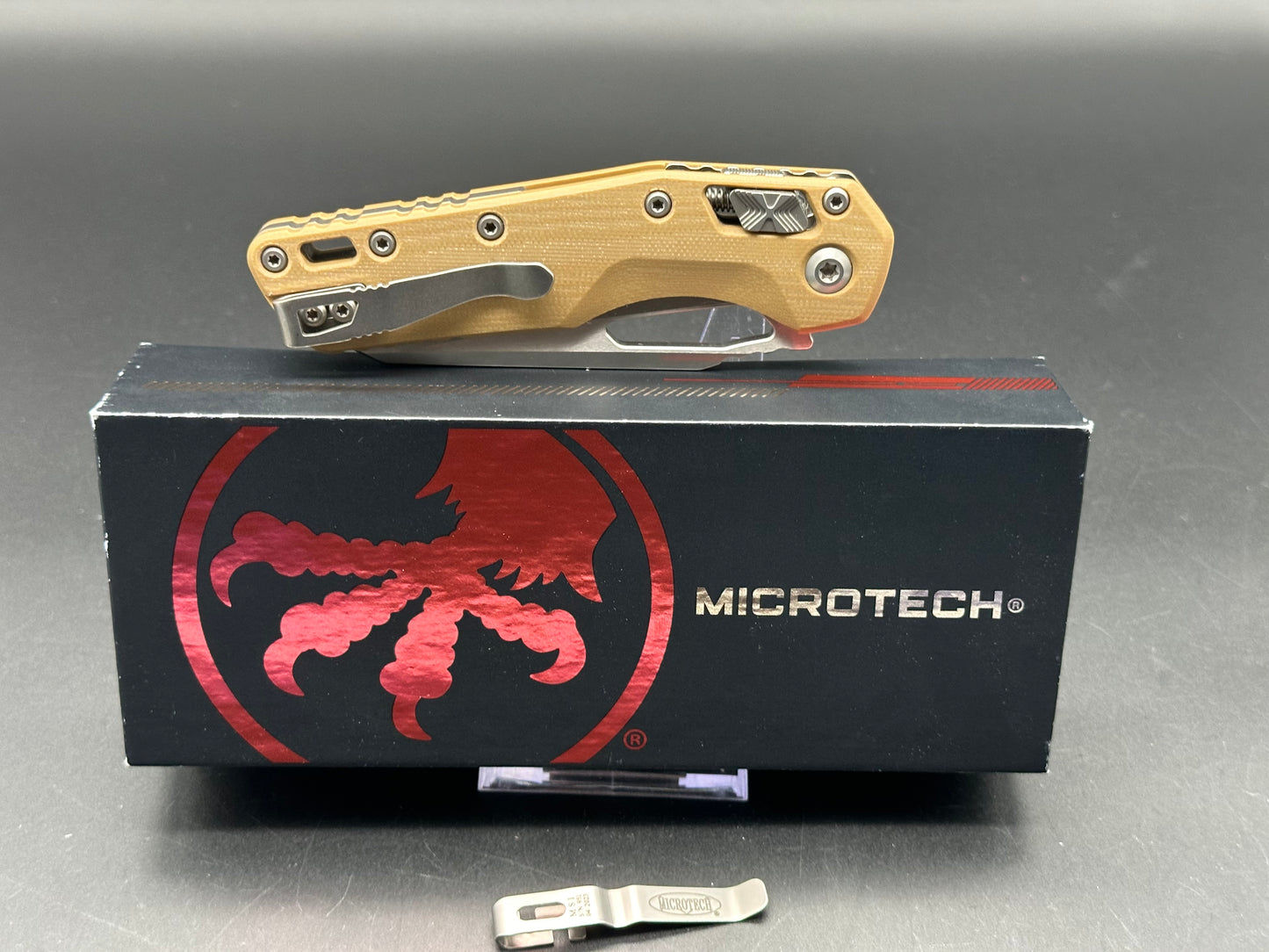 Microtech MSI M390MK Tan G10