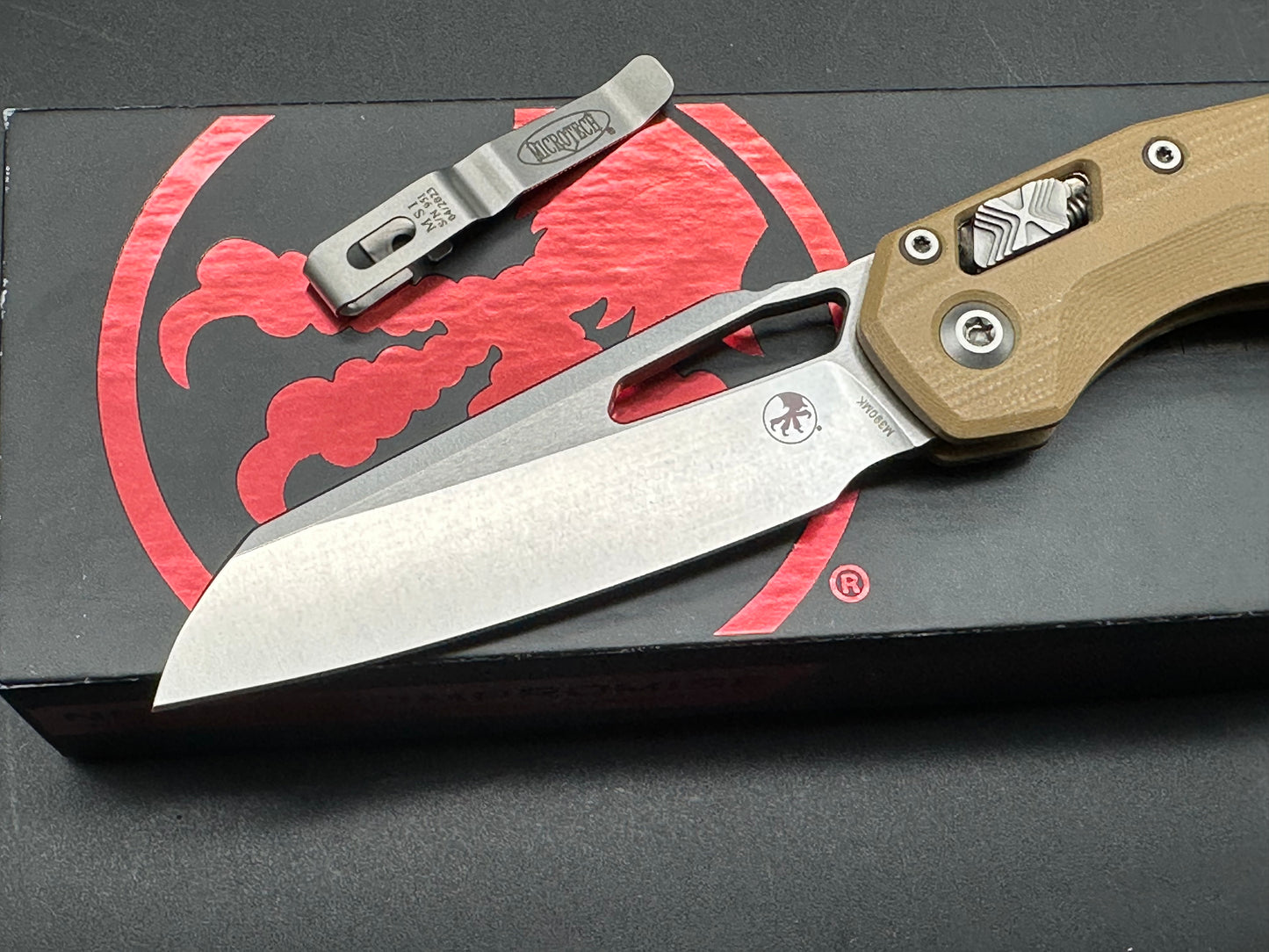 Microtech MSI M390MK Tan G10