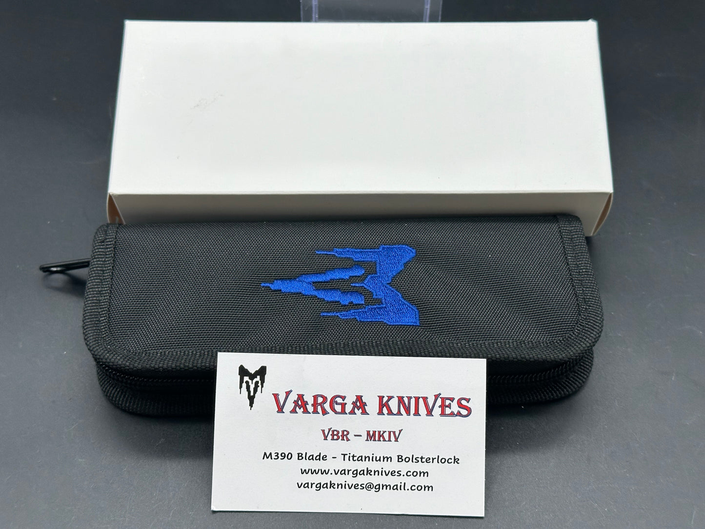 Varga VBR MkIV 3.25" M390 Blade with Titanium and Carbon Fiber Handle