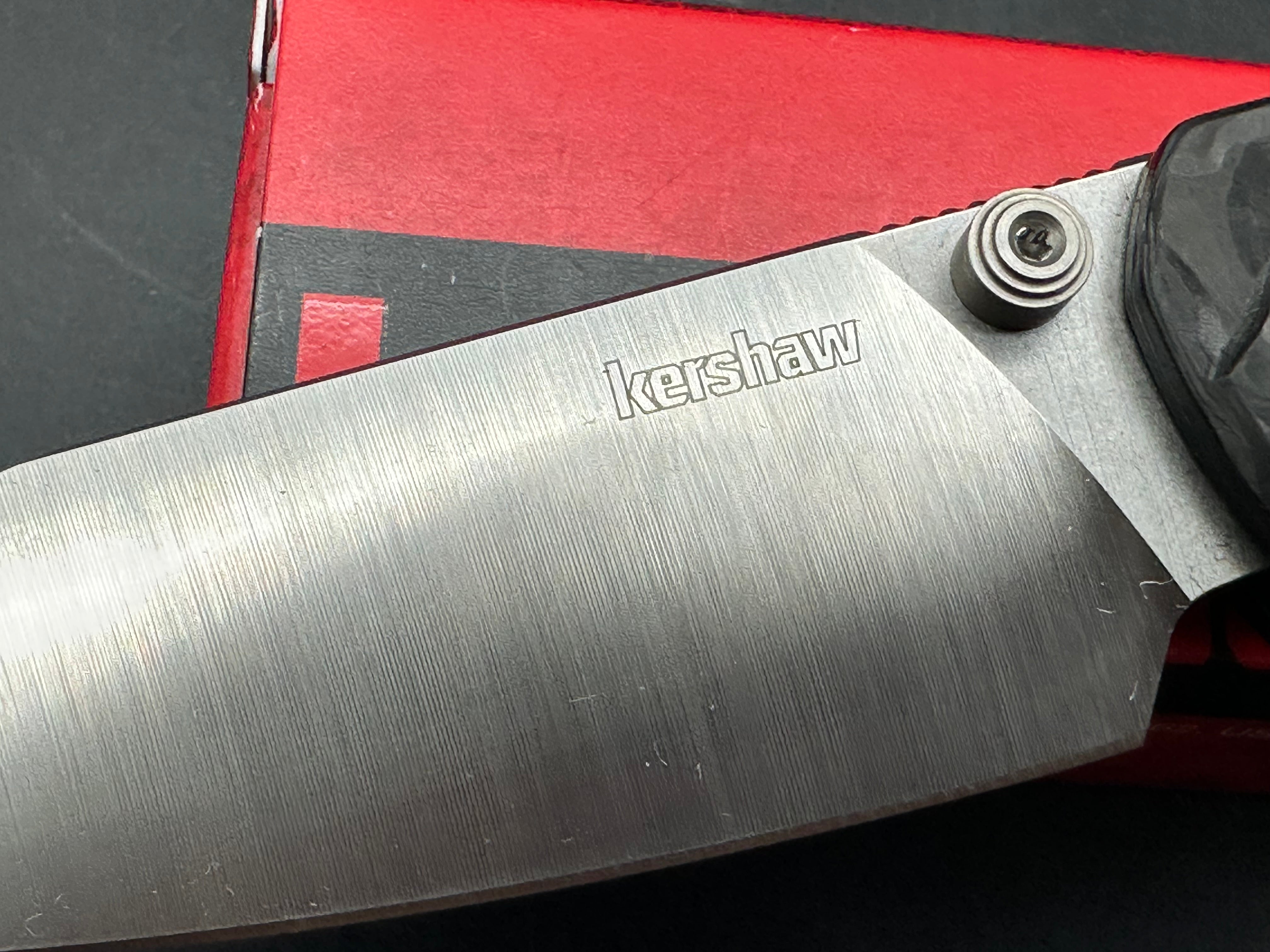 Kershaw Bel Air XL DuraLock Knife Carbon Fiber (3.4" Satin)