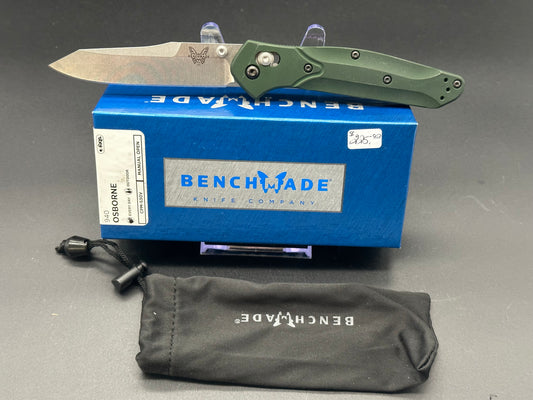 Benchmade 940 Osborne green aluminum