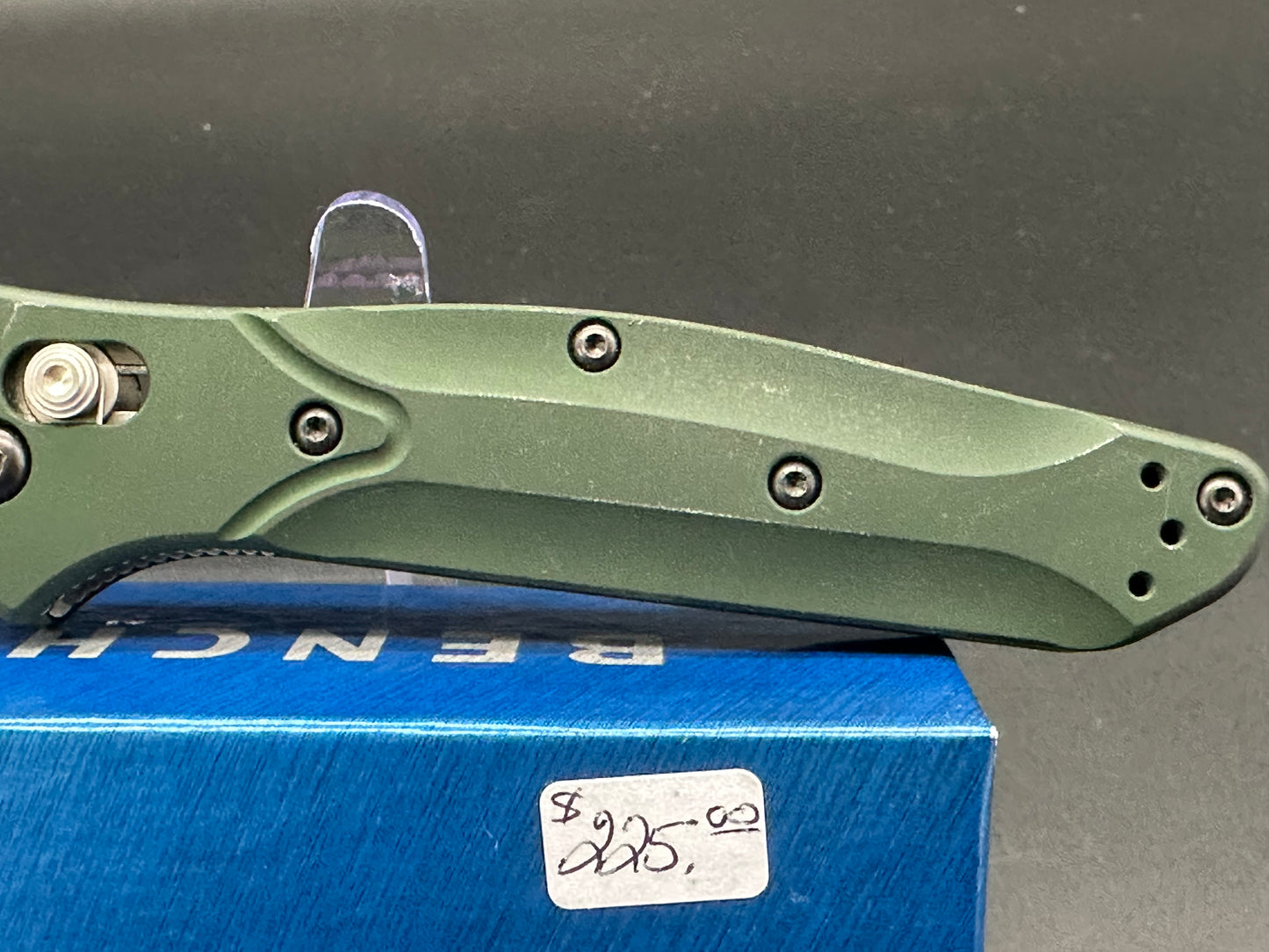 Benchmade 940 Osborne green aluminum