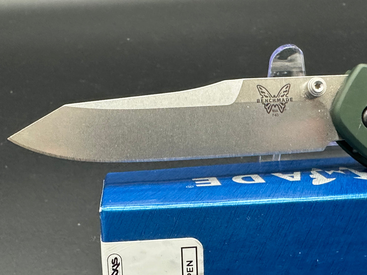 Benchmade 940 Osborne green aluminum