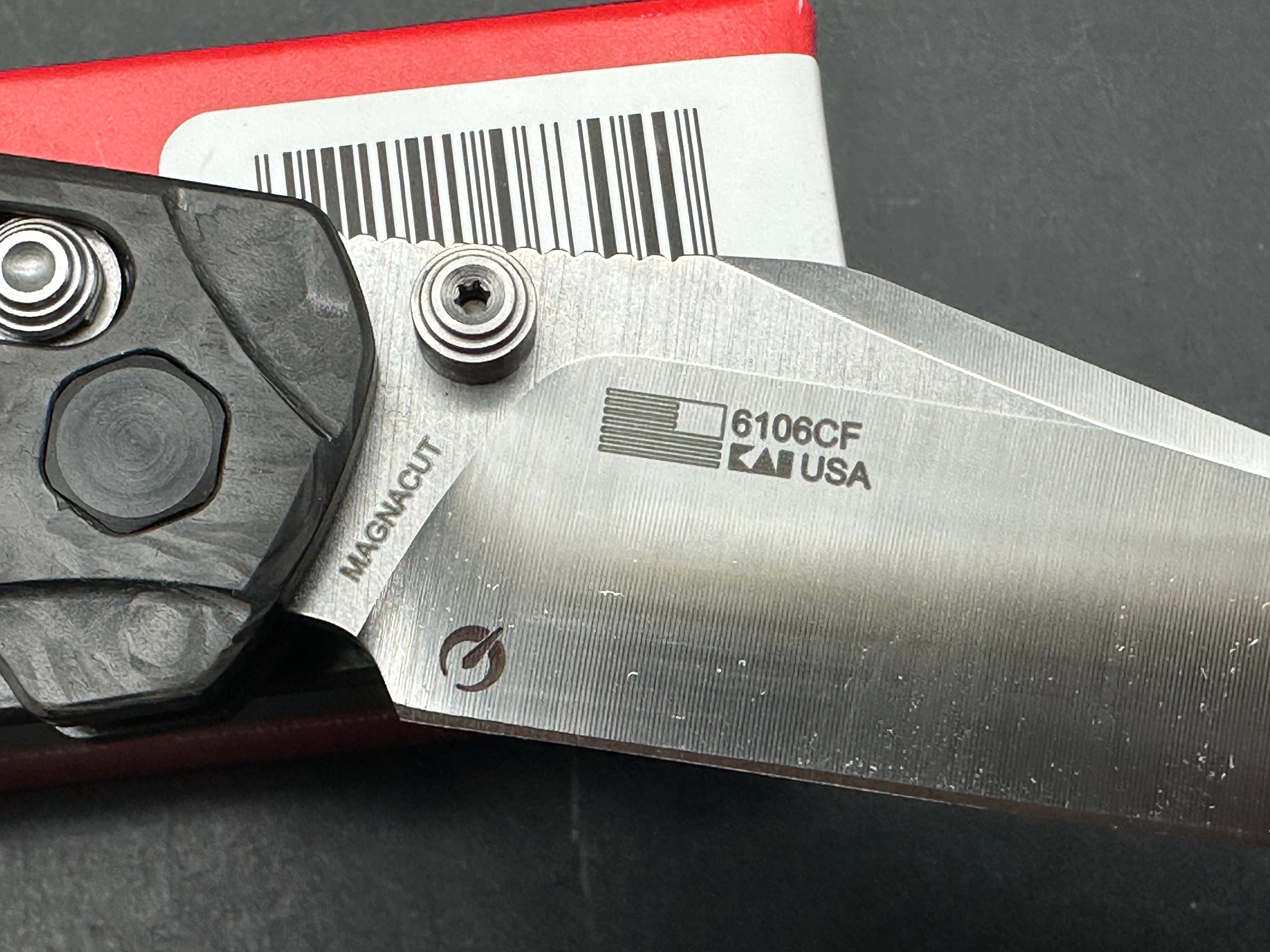 Kershaw Bel Air Clip Point DuraLock Knife Carbon Fiber (3.1" Satin)