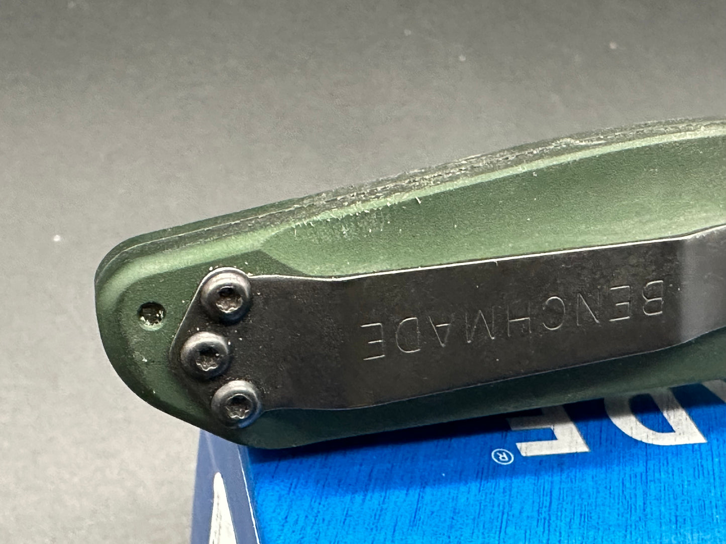 Benchmade 940 Osborne green aluminum