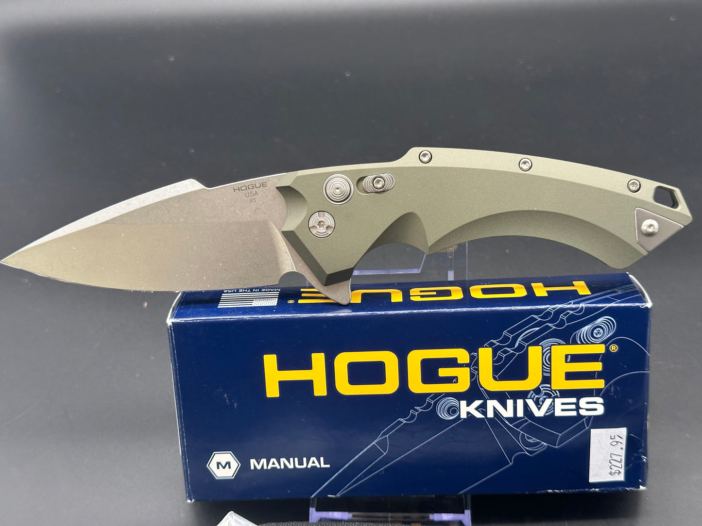 HOGUE X5 GREEN ALUMINUM