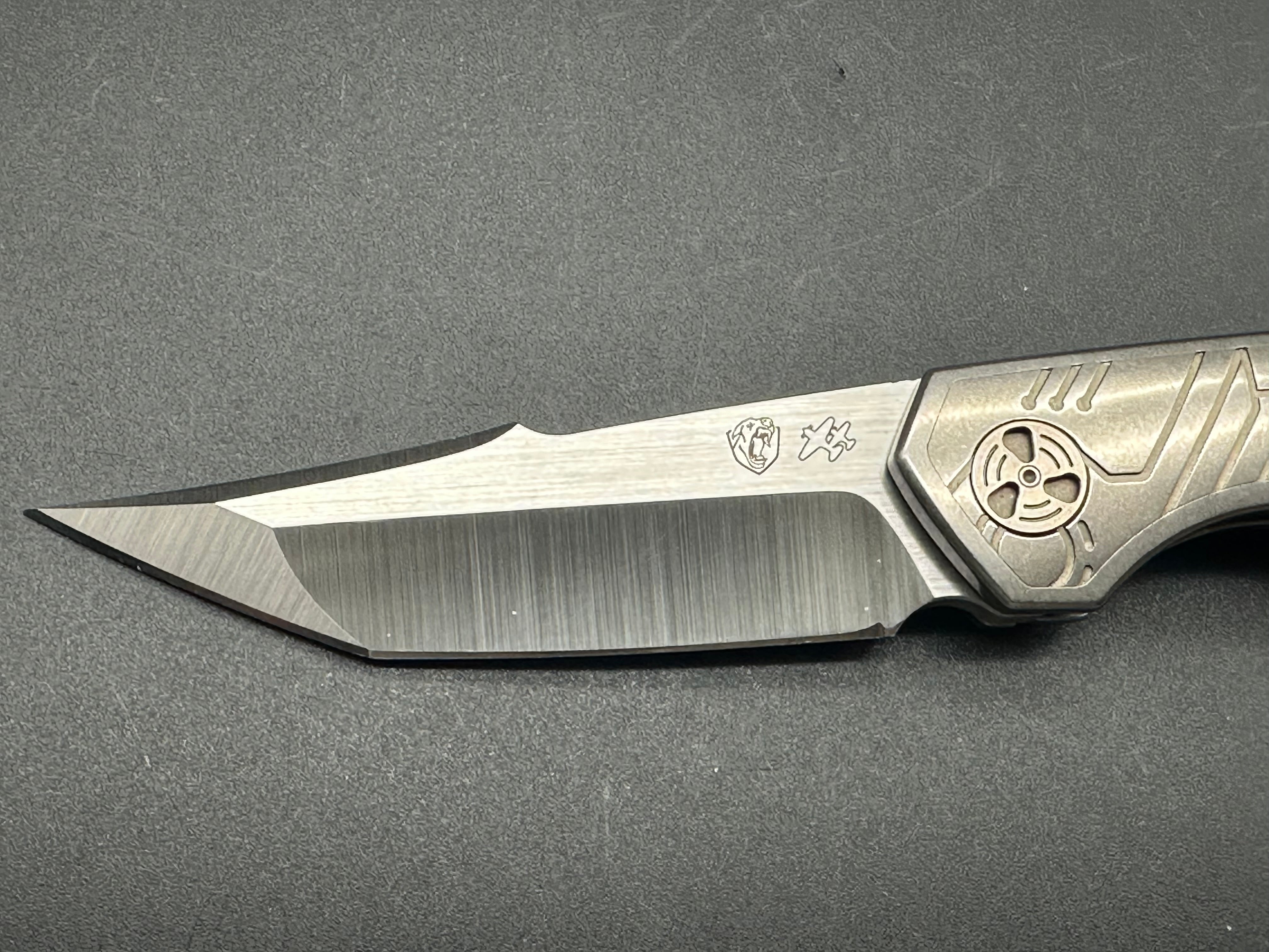 Wingman Ferus M390 Integral Titanium w/ Bronze Titanium Inlay