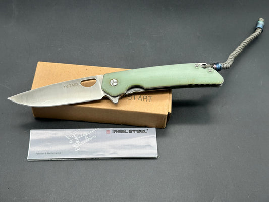 Y-Start jade handles 440c