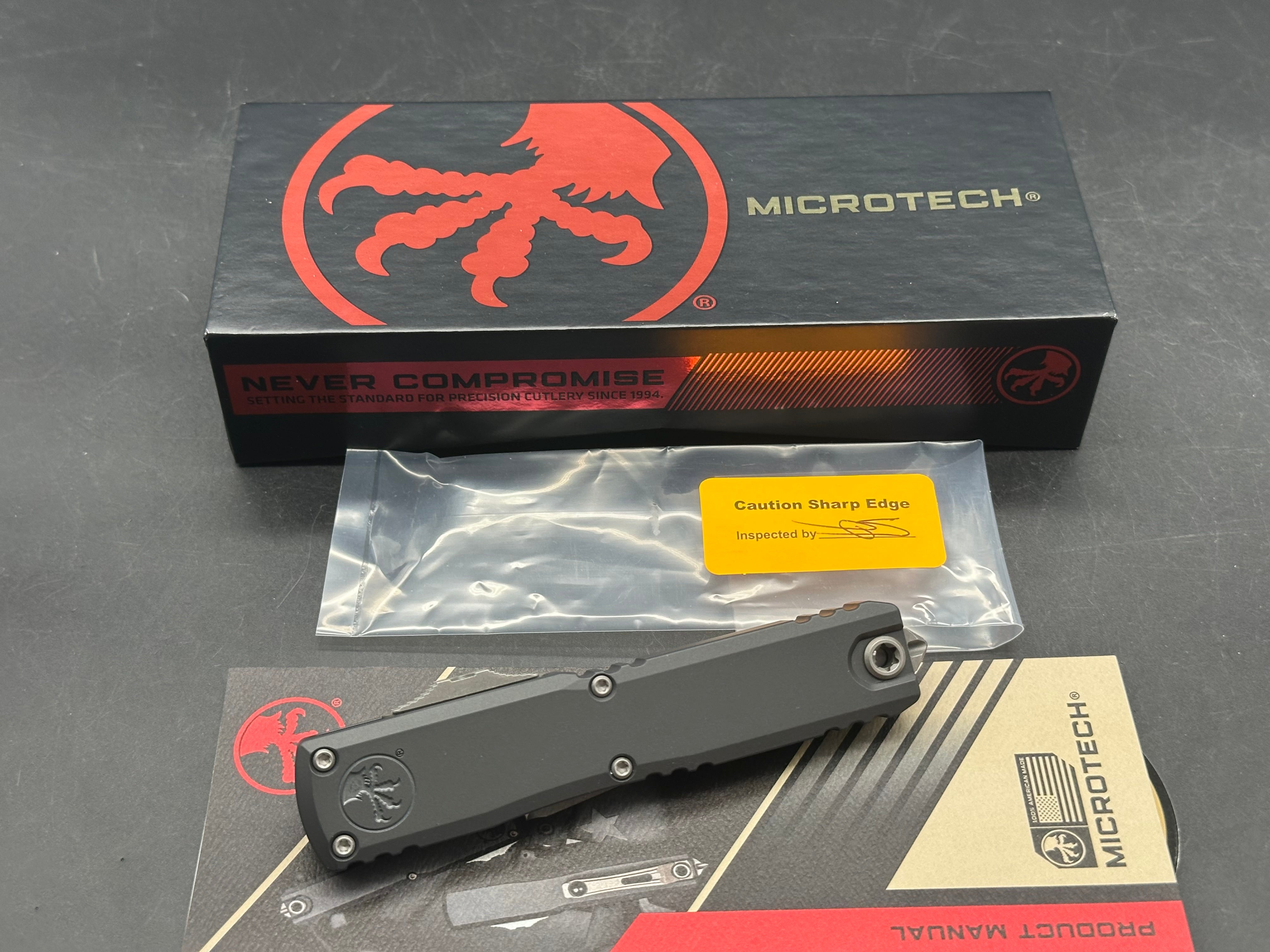Microtech Ultratech Gen IV Blade Show special M390 blade