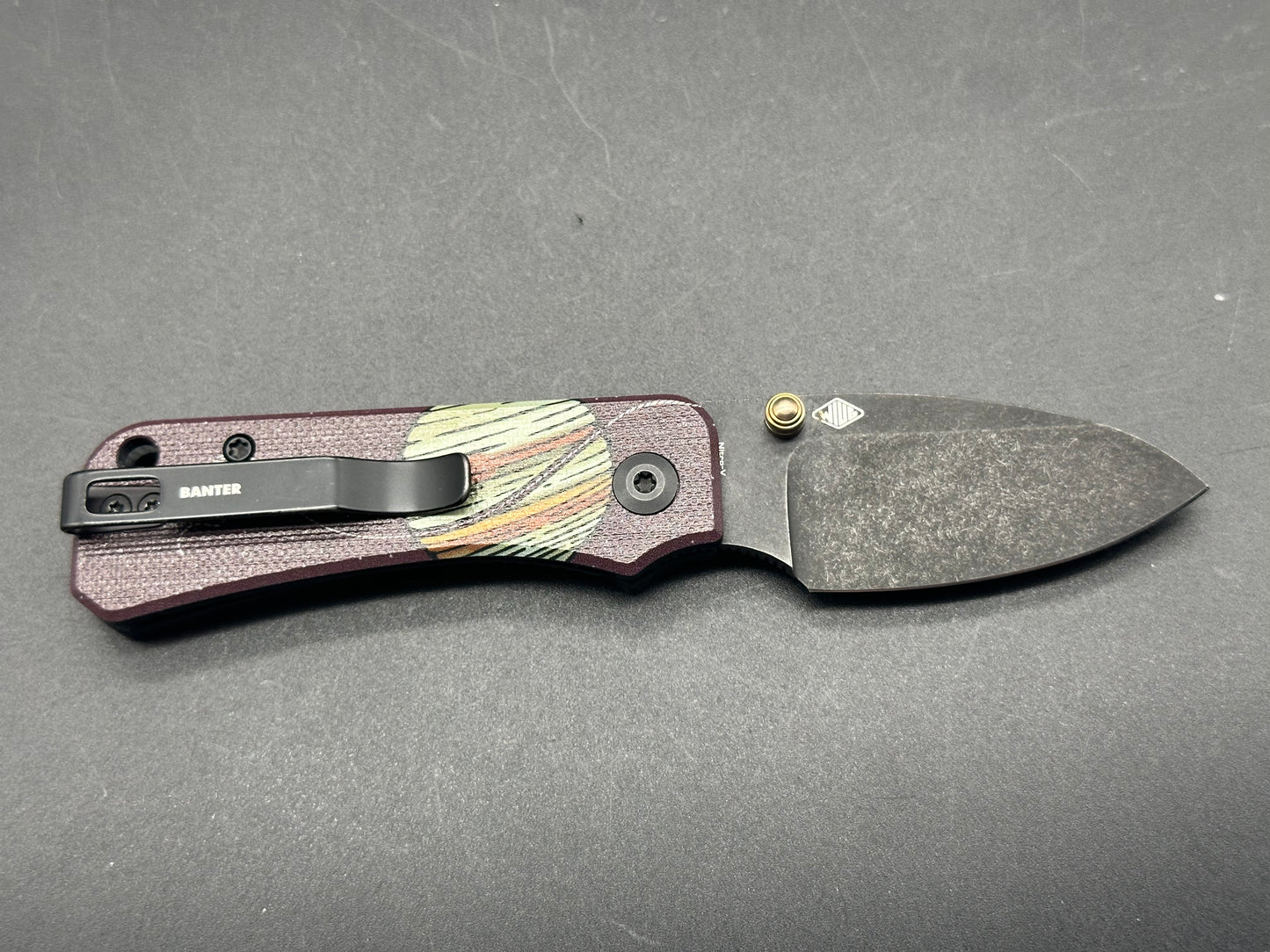 Civivi Baby Banter nitro-v blade w/ space kitty scales