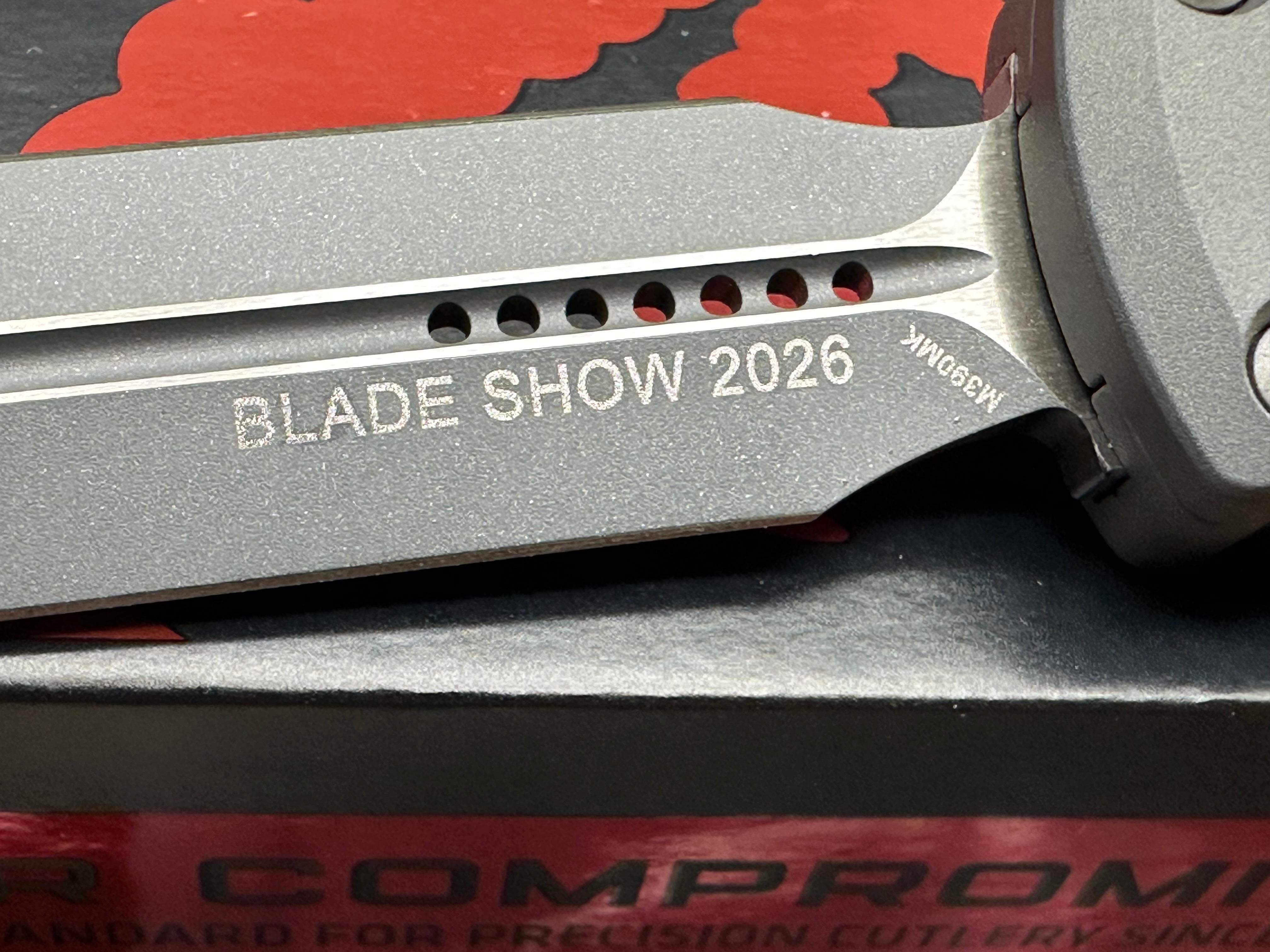 Microtech Ultratech Gen IV Blade Show special M390 blade