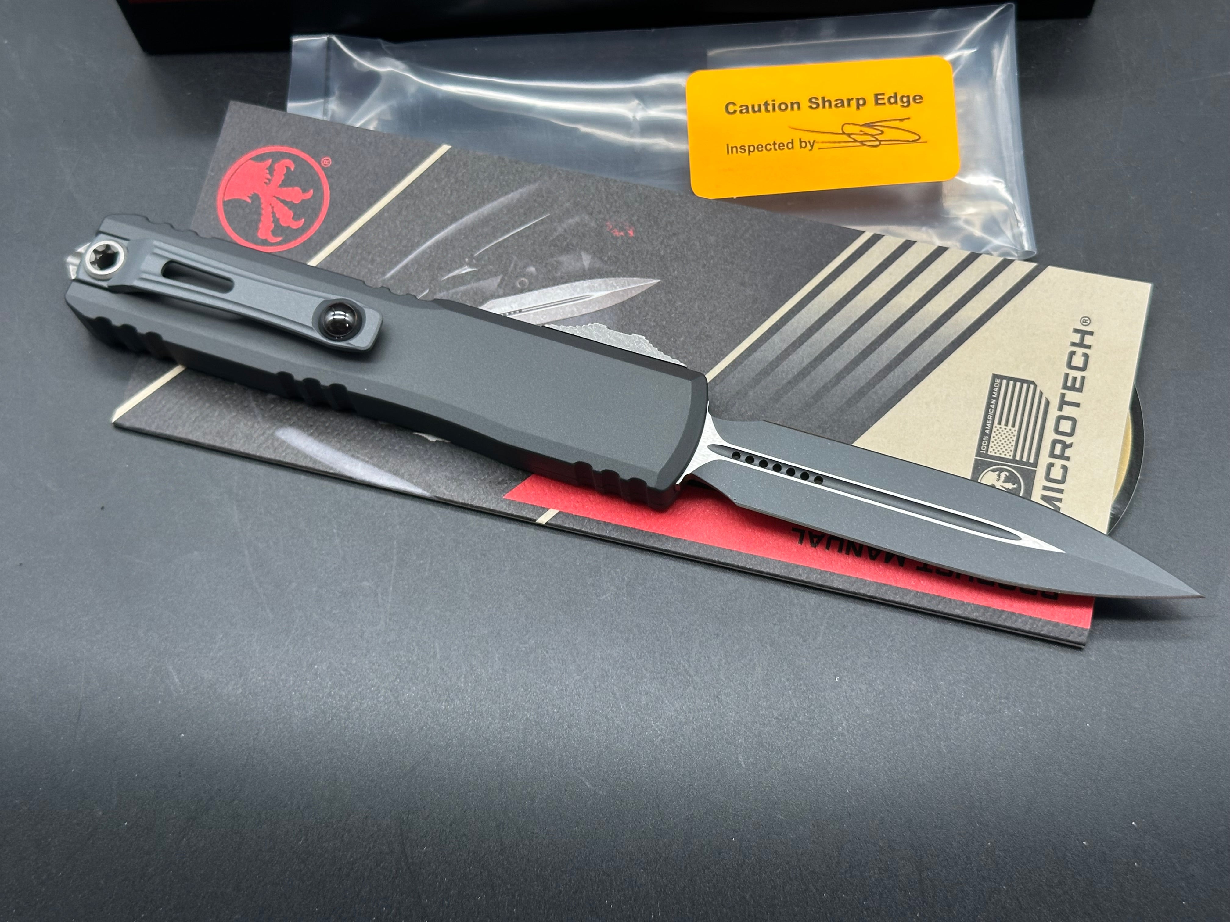 Microtech Ultratech Gen IV Blade Show special M390 blade