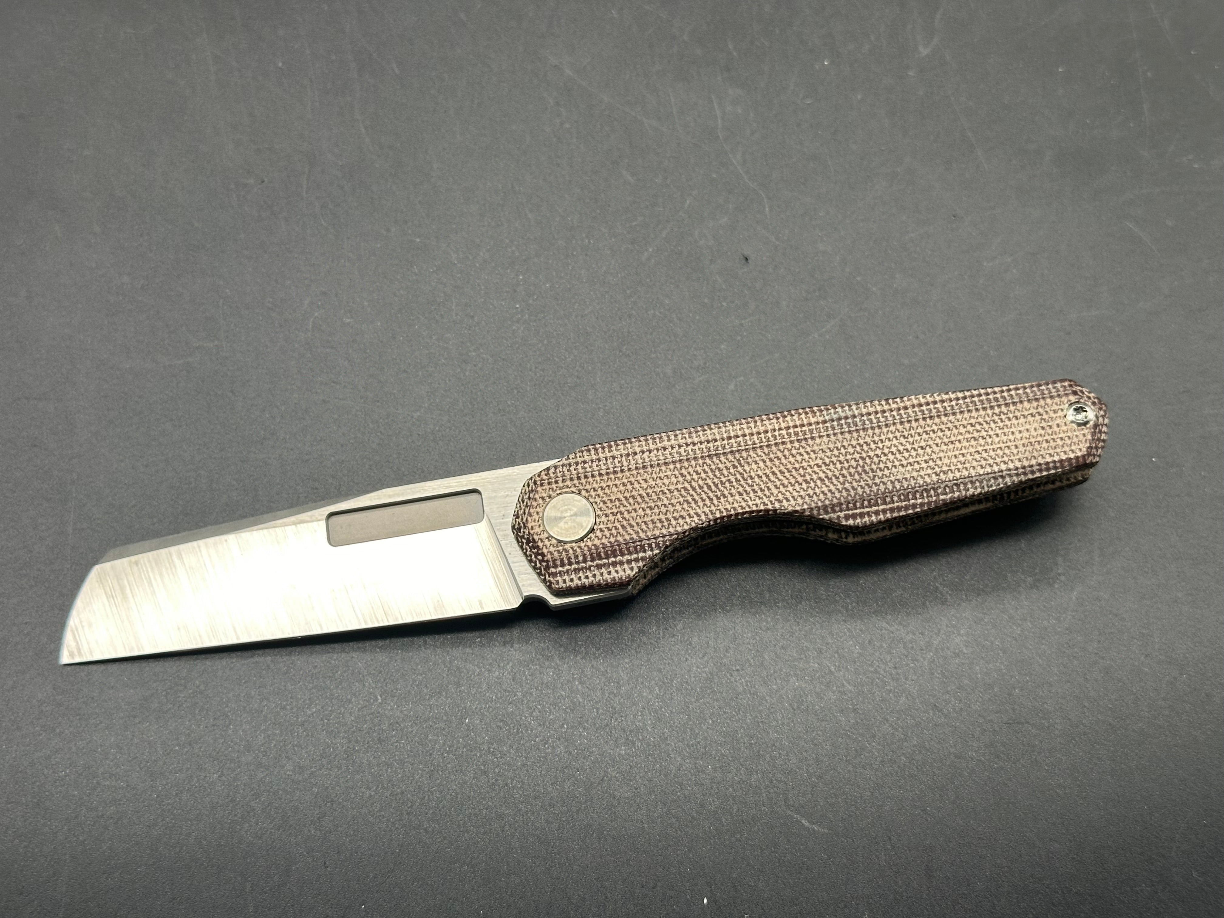 Vero Neuron M390 belt satin micarta