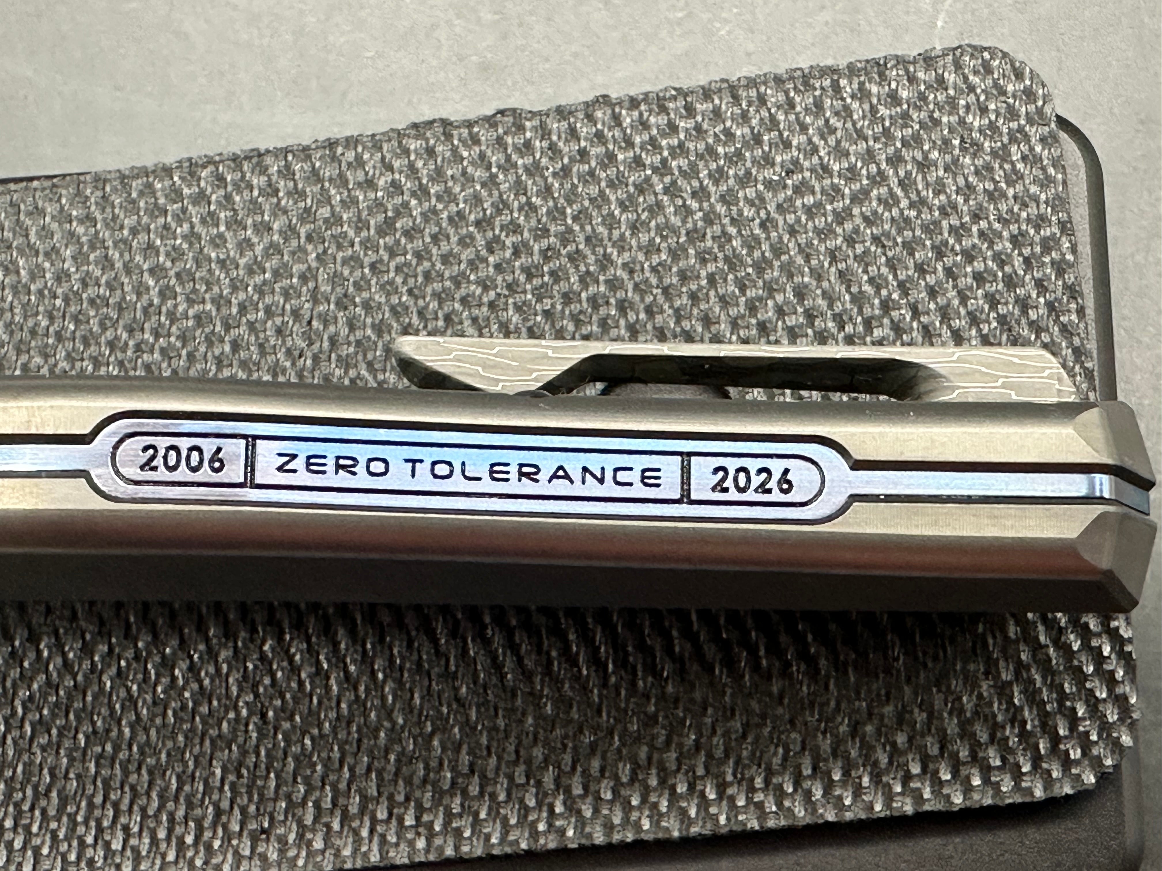 Zero Tolerance 0020 serial number #12/20