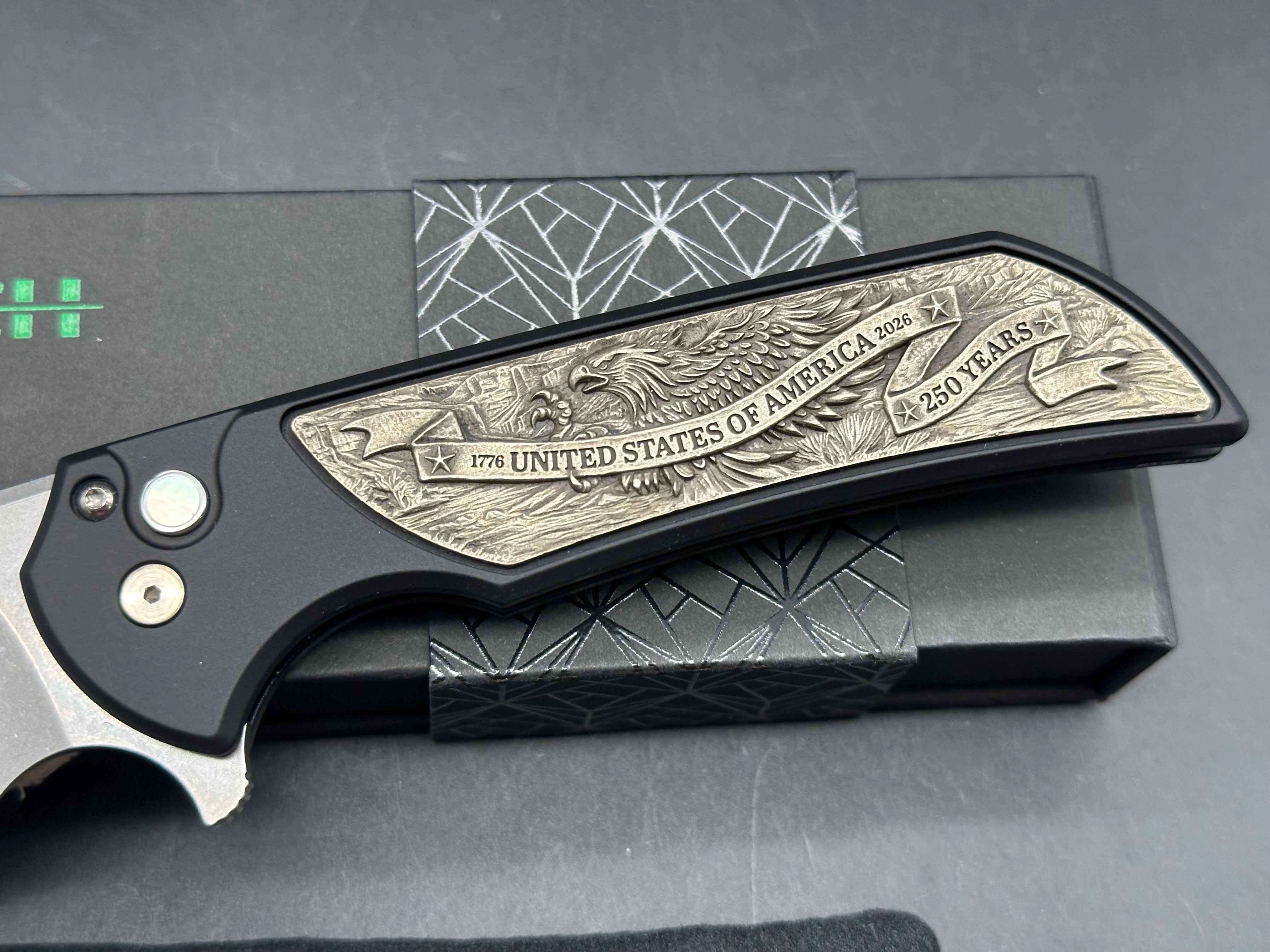 Protech Mordax Button Lock Flipper - Blade Show Atlanta 2026 Exclusive #3/100
